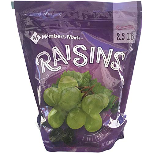 Sun-Maid California Sun-Dried Raisins - 3.75 Lbs (2 Pack of 1.875 Lb Bags) | Natural Sweet Snack for Baking, Cooking & Healthy Eating | Perfect for Trail Mix, Yogurt & Oatmeal