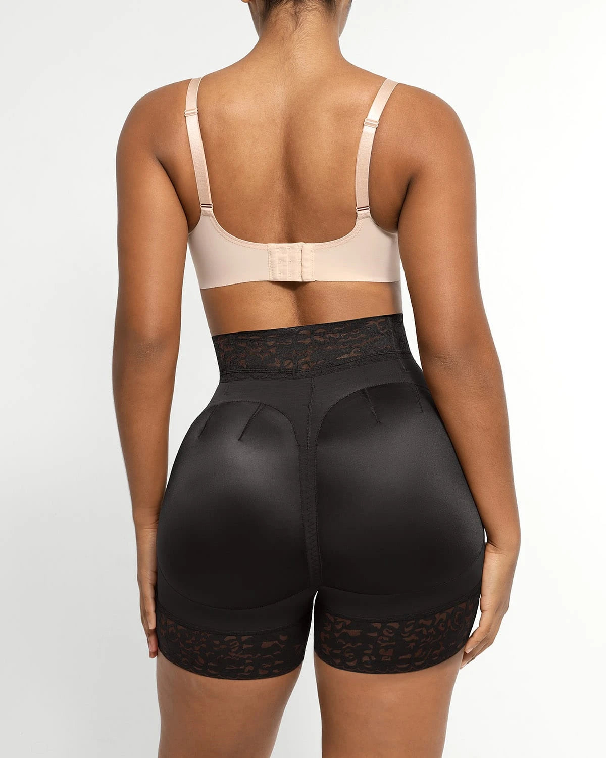 AirSlim® Mid Rise Steel Boned Butt Lifting Shapewear Shorts - Tummy Control & Body Shaper for Women - Perfect for Workout, Dress Wear & Everyday Comfort