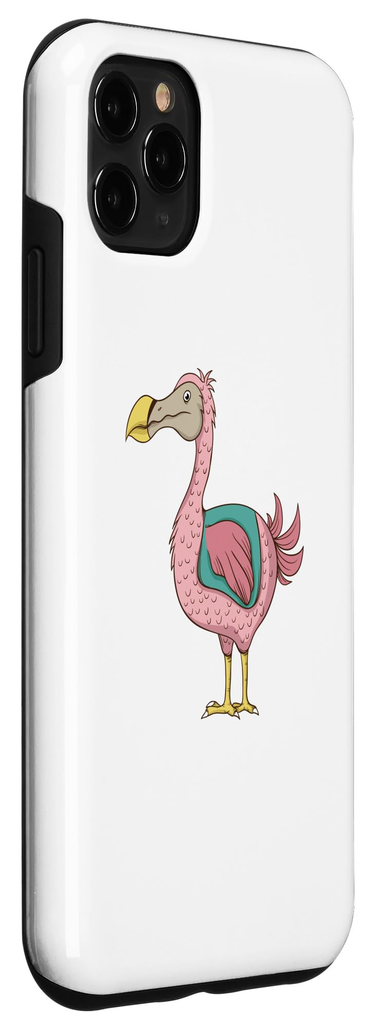 iPhone 11 Pro Max Case - Cute Pink Dodo Bird Design, Shockproof Protective Cover for Women & Girls | Perfect for Daily Use, Travel & Gift Giving