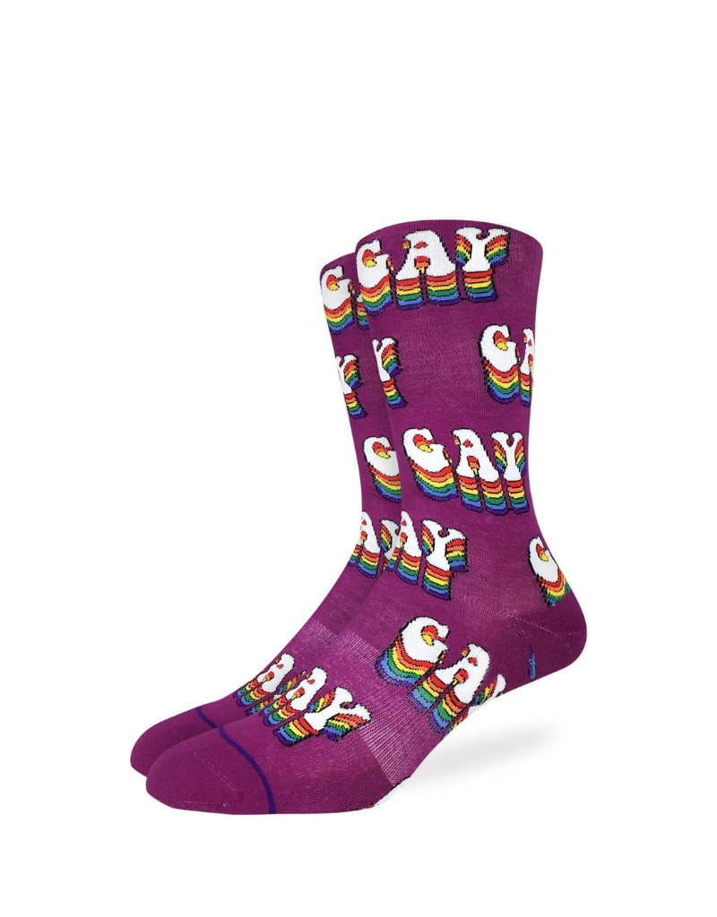 Unisex Lucky Pattern Socks - Comfortable Purple Design for Men & Women - Perfect for Daily Wear, Gifts, and Sports Activities