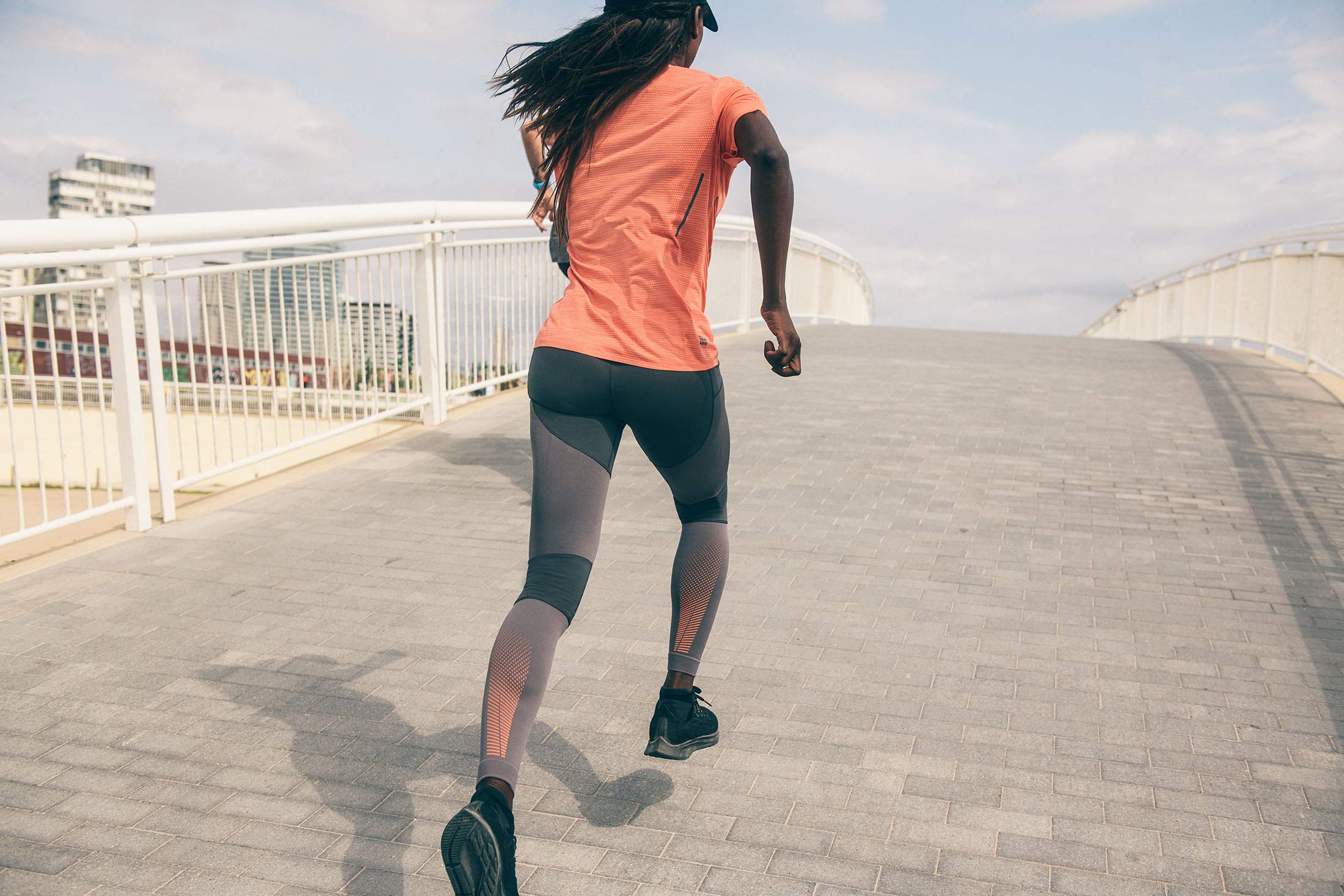 CEP Compression Tights 3.0 for Men - Black - Performance Running & Recovery Leg Sleeves - Ideal for Marathon Training, Gym Workouts & Post-Exercise Muscle Support