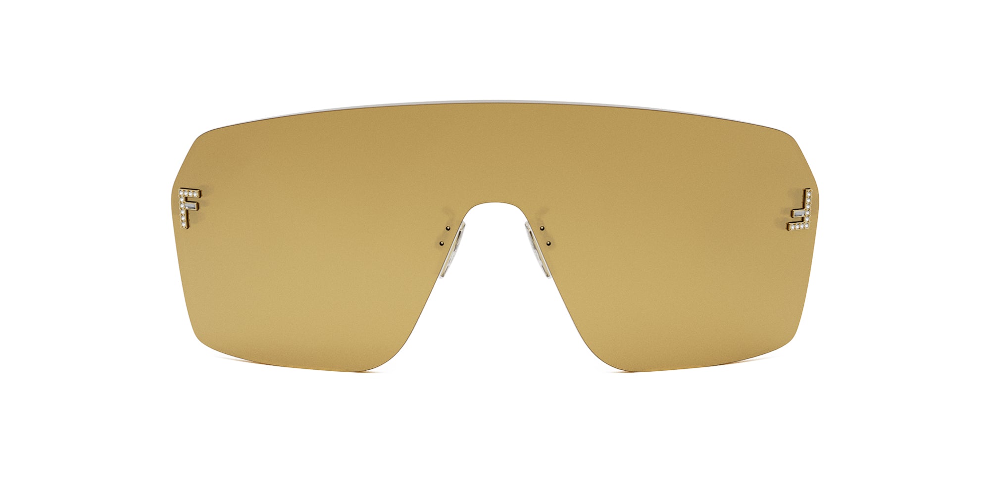 Fendi First Crystal FE4121US Women's Luxury Sunglasses - Stylish Designer Shades for Fashion & Outdoor Activities
