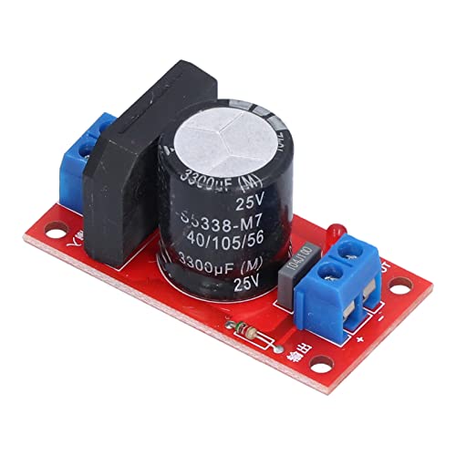 Sazao 8A Rectifier Filter Power Board with Overcurrent Protection & LED Indicator - High Performance Power Amplifier for Computers, Audio Systems & DIY Electronics Projects