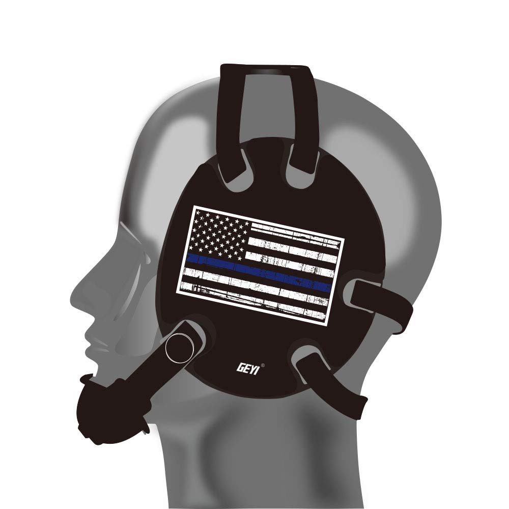 USA Flag Wrestling Headgear for Adults - Blue Protective Gear for Training & Matches | Perfect for MMA, BJJ & High School Wrestling