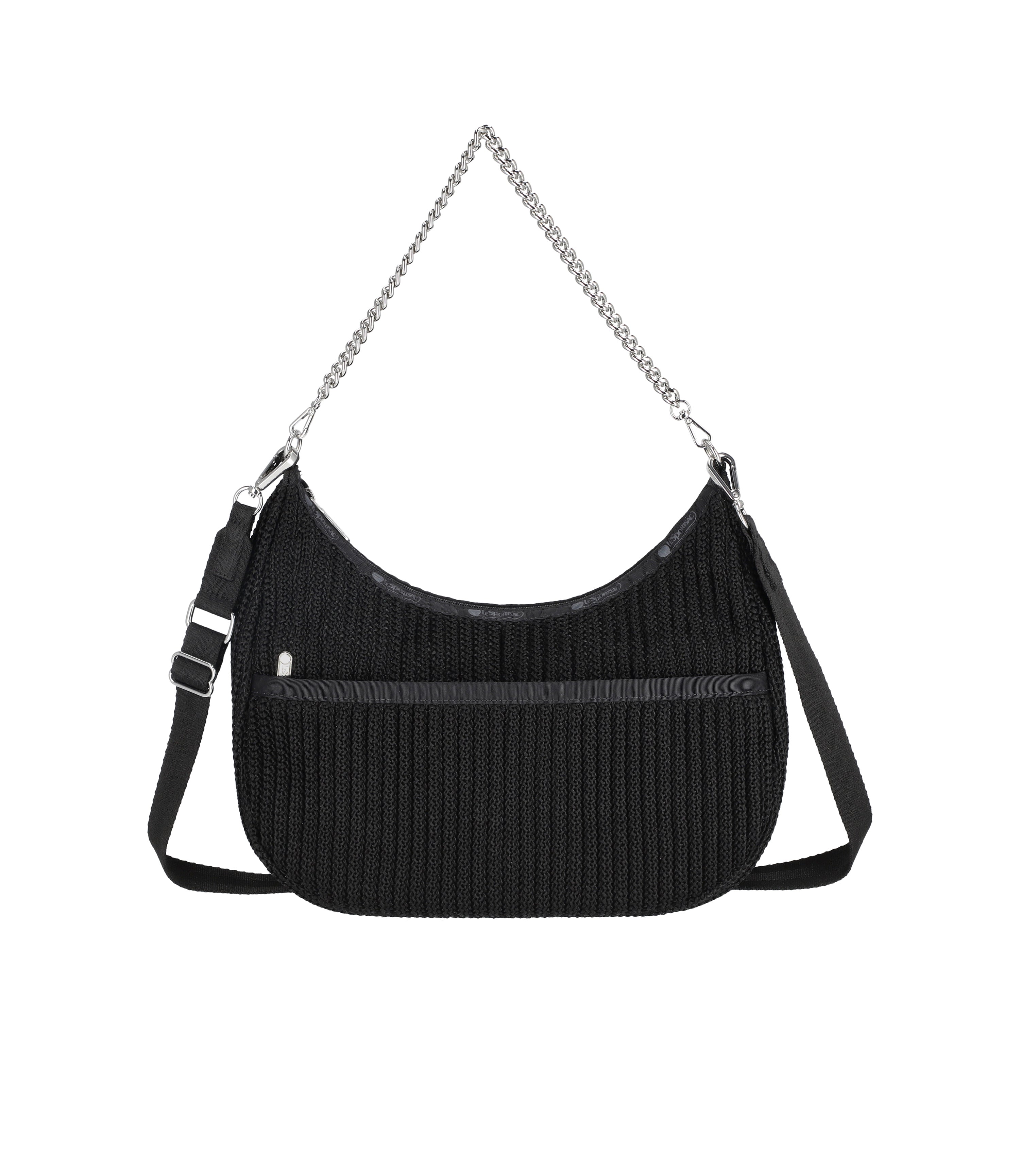 Crochet Chain Hobo Handbag for Women - Stylish North/South Shoulder Bag - Perfect for Work, Travel, and Everyday Use