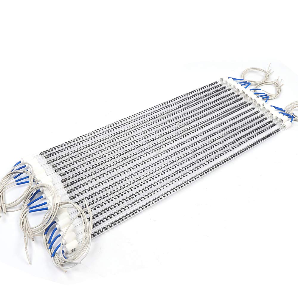 2000W Baking Infrared Paint Curing Lamp - 8 PCS Automotive Short Wave Infrared Heater for Car Body Paint Booth Drying | Fast Curing for Automotive Spray & Bodywork Repair | Ideal for Professional Auto Shops & DIY Enthusiasts
