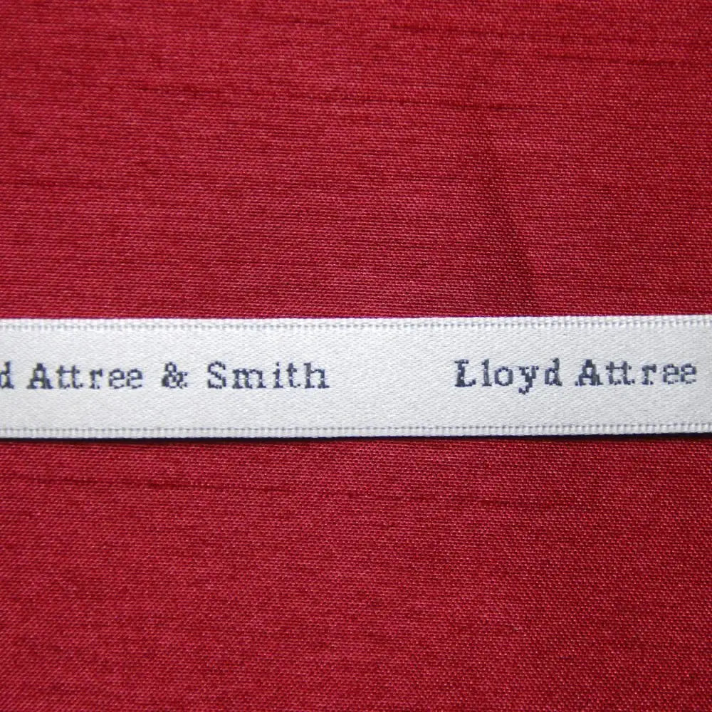 L.A. Smith Red Plain Polyester Shantung Handkerchief - Elegant Pocket Square for Weddings, Prom & Formal Events