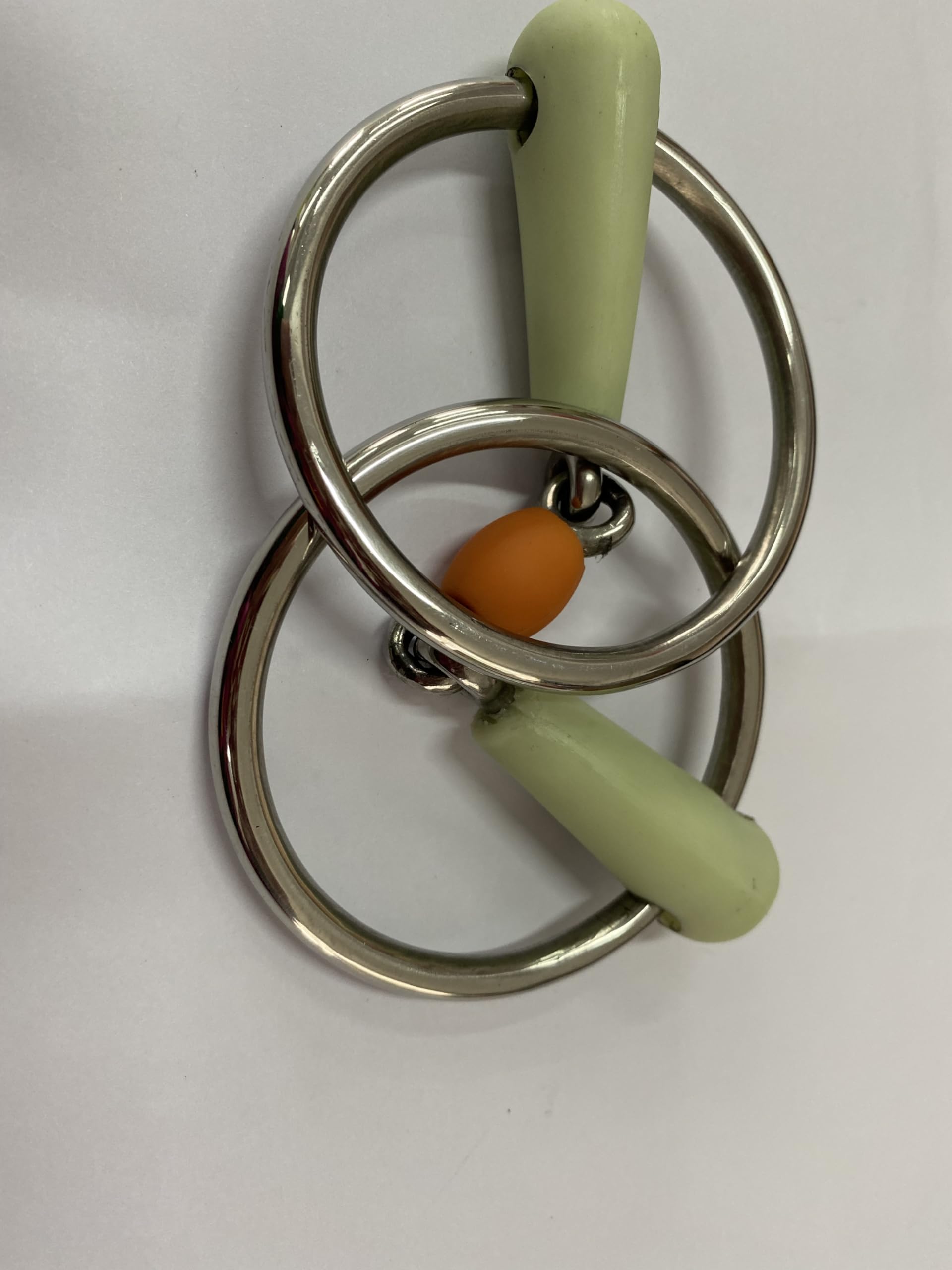 Apple Flavor Stainless Steel Horse Bit for Easy Training - Equestrian Equipment for Riding & Dressage