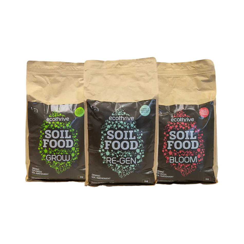 Ecothrive Soil Food - Organic Soil Amendment for Healthy Plants | Boost Growth & Nutrient Uptake for Indoor/Outdoor Gardens