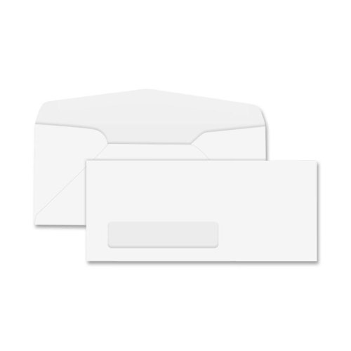 Wholesale CASE of 5 - Premium Recycled No.10 Window Envelopes 4-1/8