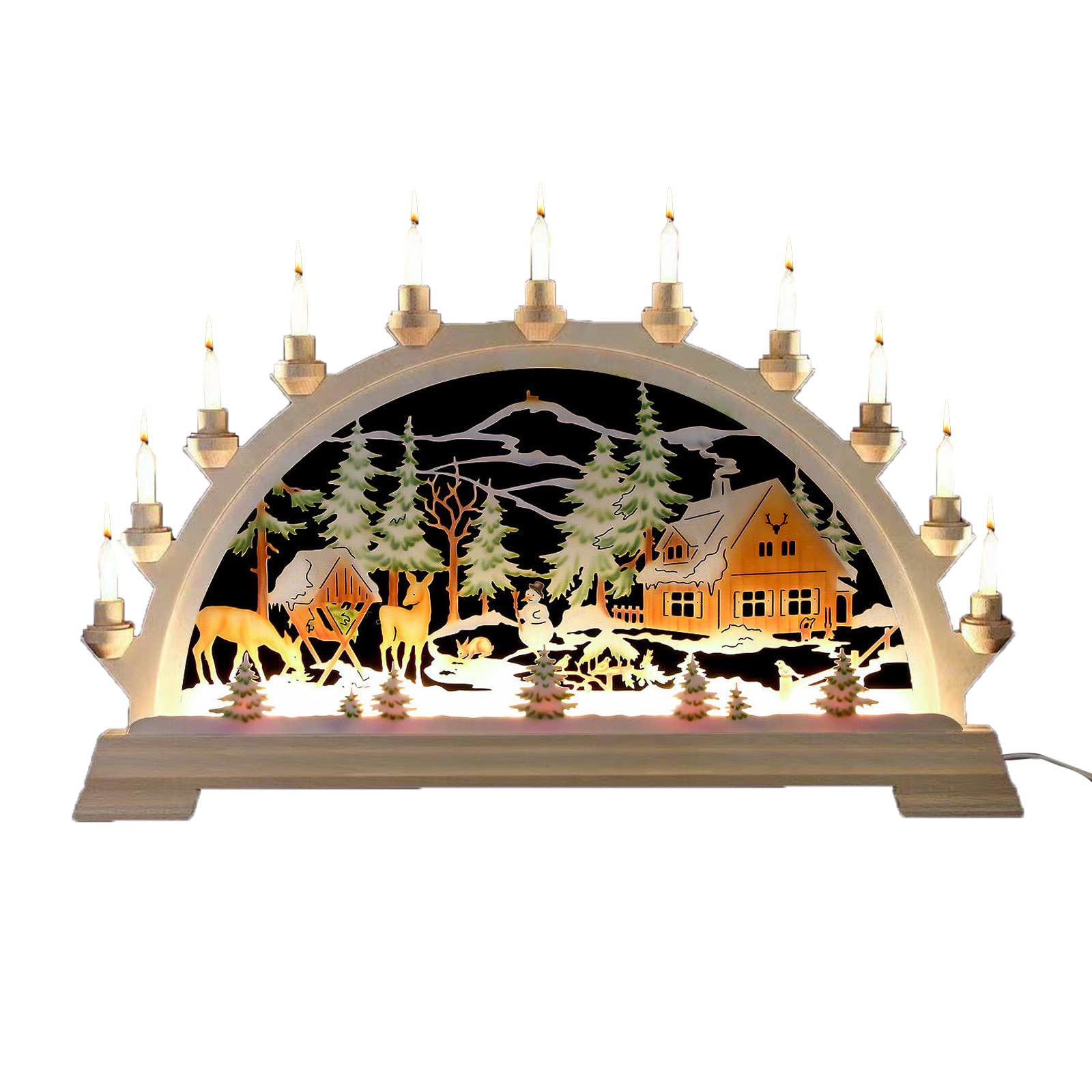 Elegant Candle Drip Holders - Christmas Tree Ornaments & Decorative Hanging Feeders for Family Game Nights - Perfect Holiday Gift for Candle Lovers (Set of 12, Multi-Colored)