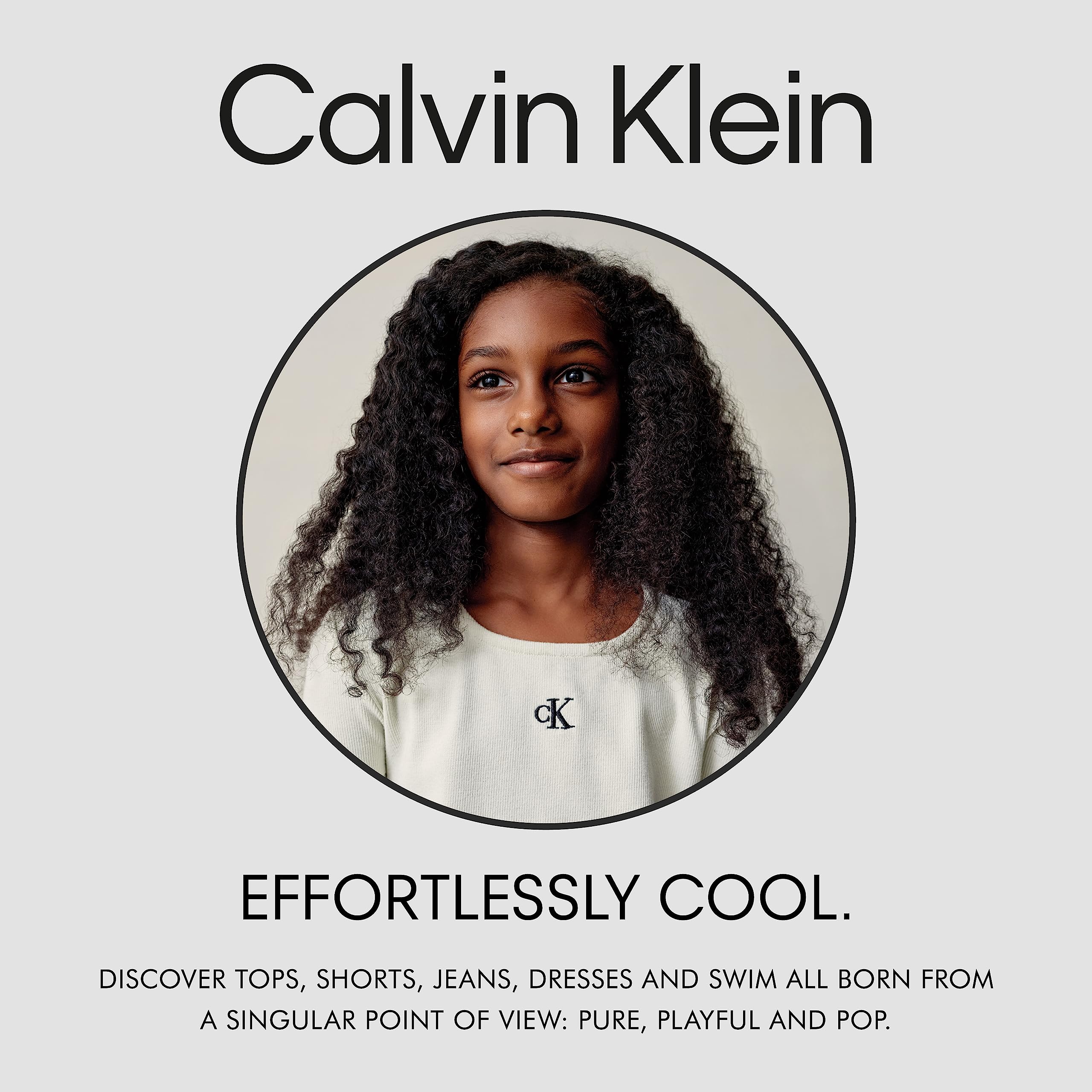 Calvin Klein Girls' Boyfriend Fit Stretch Denim Jean Shorts | Comfortable High Waist Distressed Denim Shorts for Women & Teens | Perfect for Summer, Beach, and Casual Outings