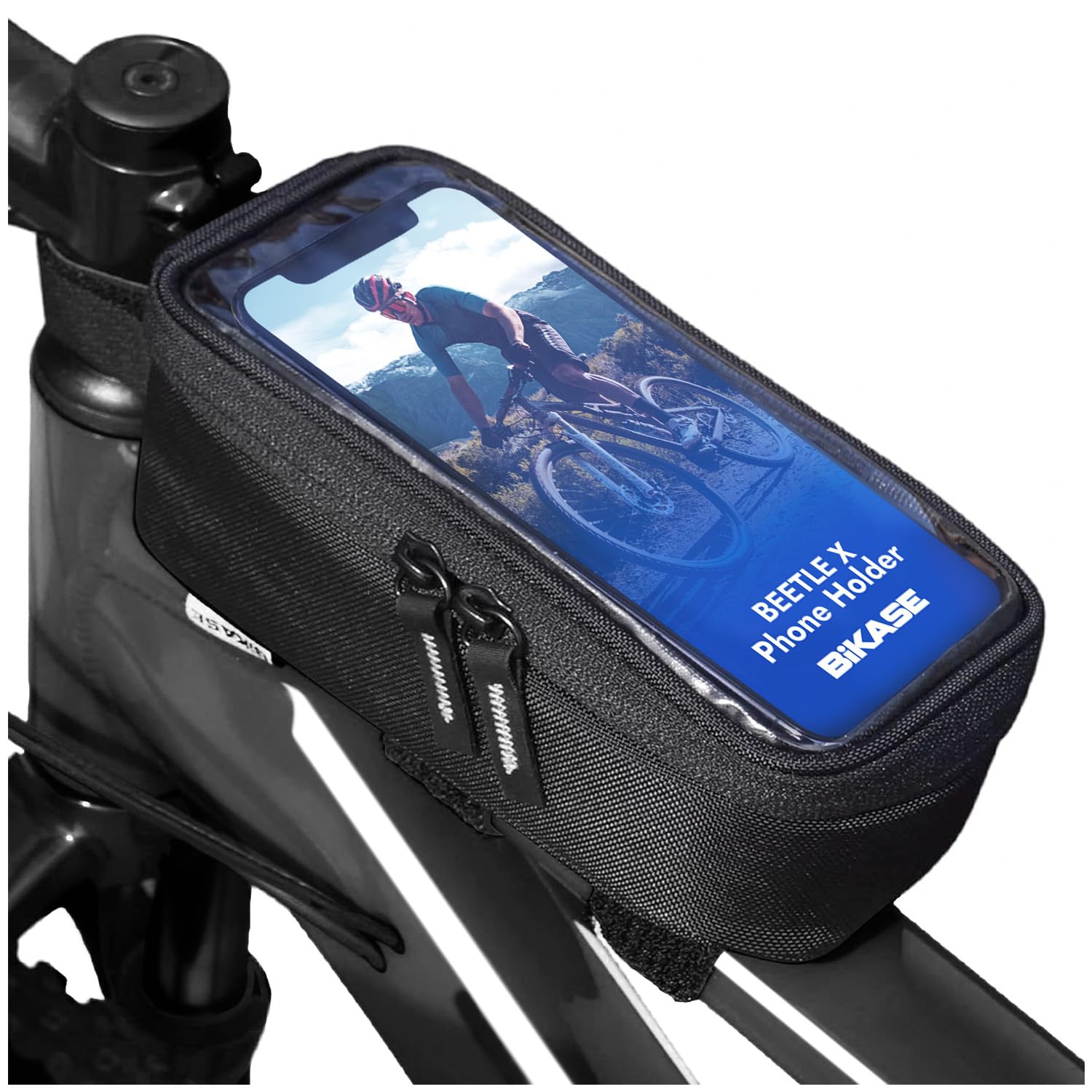 **BiKase Hard Casing Bike Phone Bag – Waterproof, Durable Bike Accessories – 8