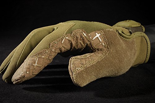 Ironclad Tactical Operator Grip Gloves - Heavy Duty Work Gloves for Construction, Shooting & Outdoor Activities - Non-Slip, Cut Resistant & Durable Safety Gloves for Men & Women