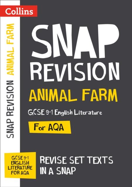 AQA GCSE 9-1 English Literature Text Guide: Animal Farm Study Book for 2024 Exams | Perfect for Classroom Learning & Homeschooling