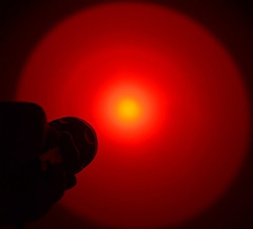 BESTSUN 1000 Lumens Waterproof Red LED Flashlight - HS-802 Hunting Light with 350 Yard Long Range, Rechargeable Battery & Charger - Perfect for Coyote, Hog Hunting & Night Vision Outdoor Activities