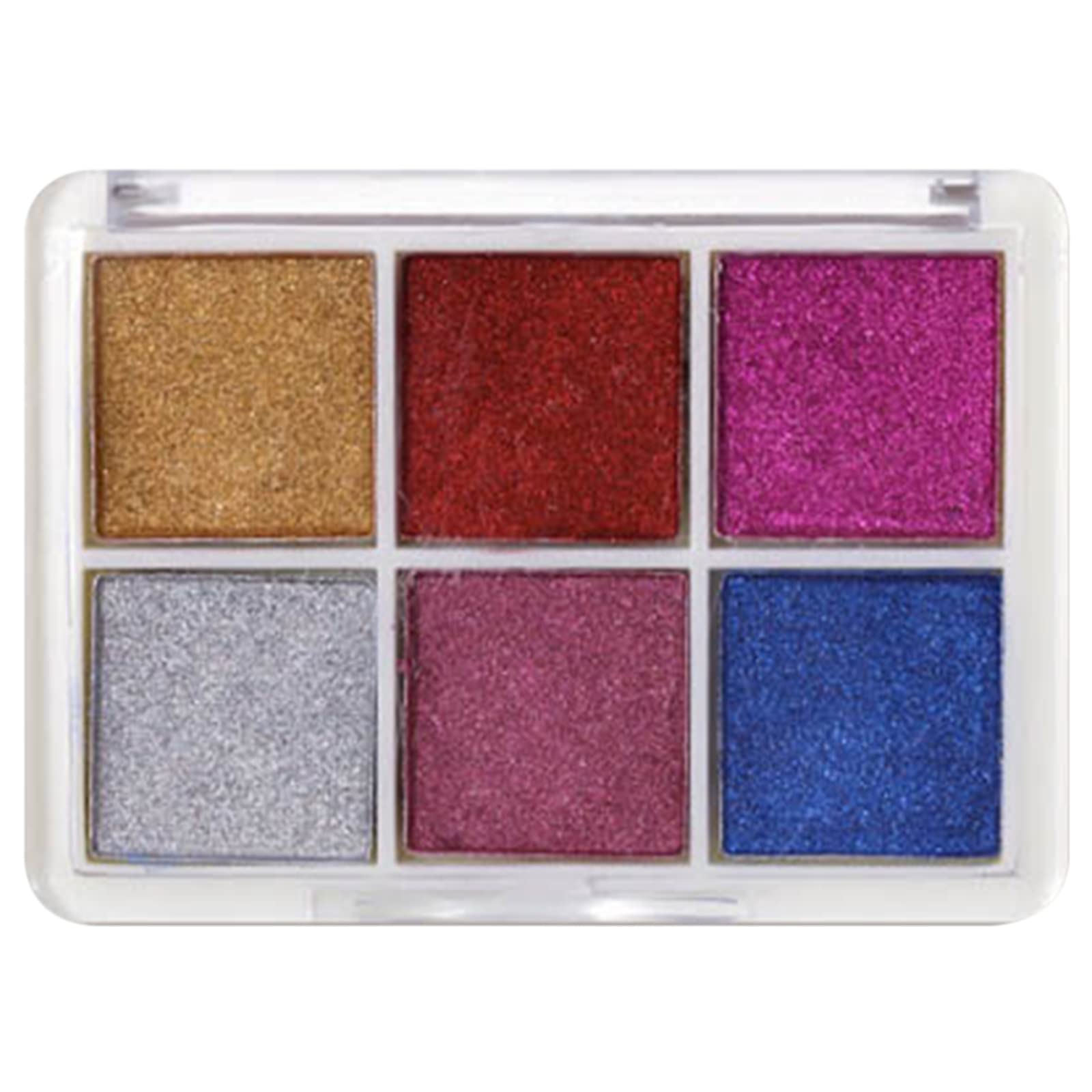 6-Color Solid Gold Nail Powder Set - Professional Manicure Powder for Exotic Nail Art Designs | Perfect for Salon, Home Use & Special Occasions