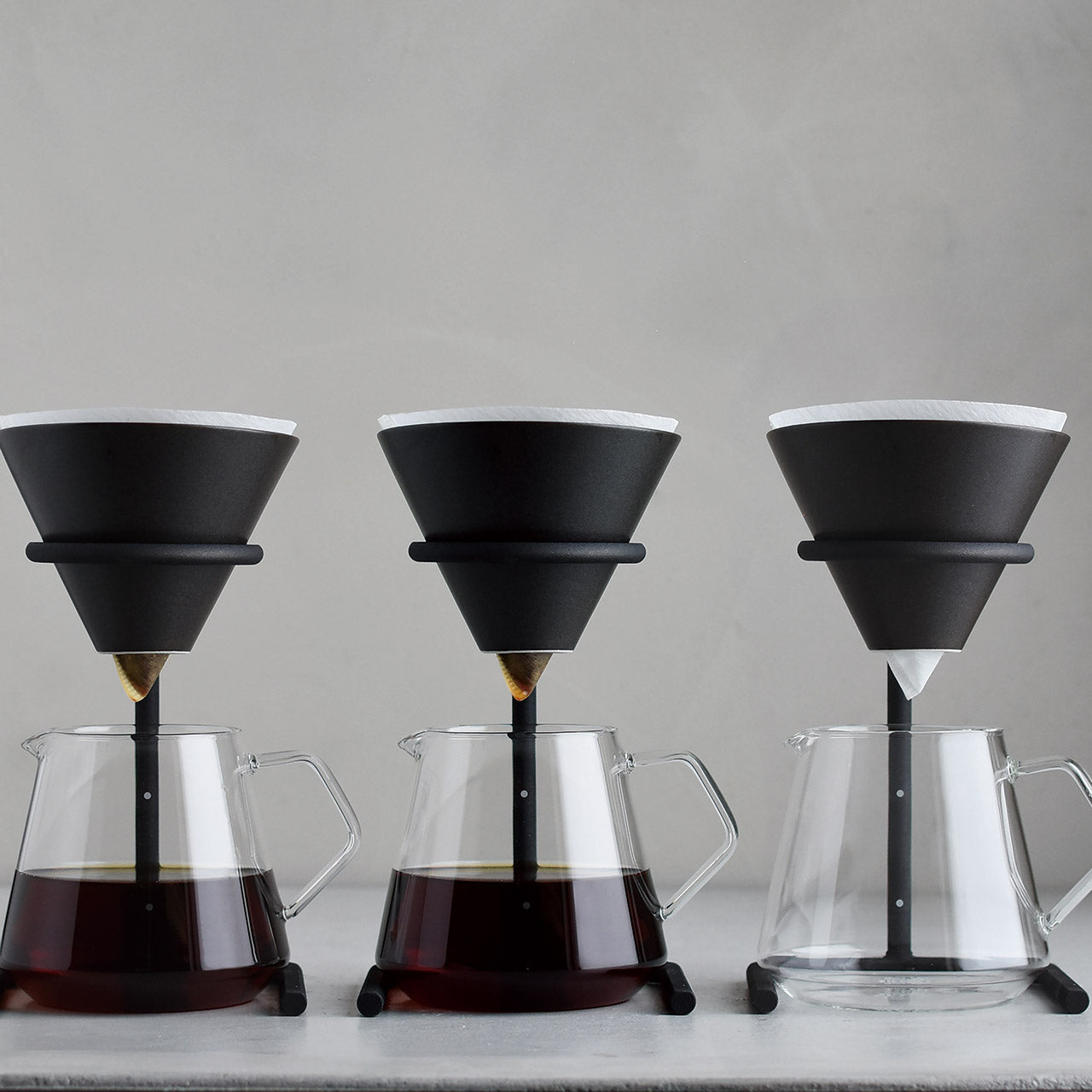 Premium SCS Pourover Coffee Stand Set - Handcrafted Dripper & Carafe for Pour Over Brewing - Perfect for Home Baristas & Coffee Enthusiasts - Ideal for Morning Rituals & Specialty Coffee Preparation