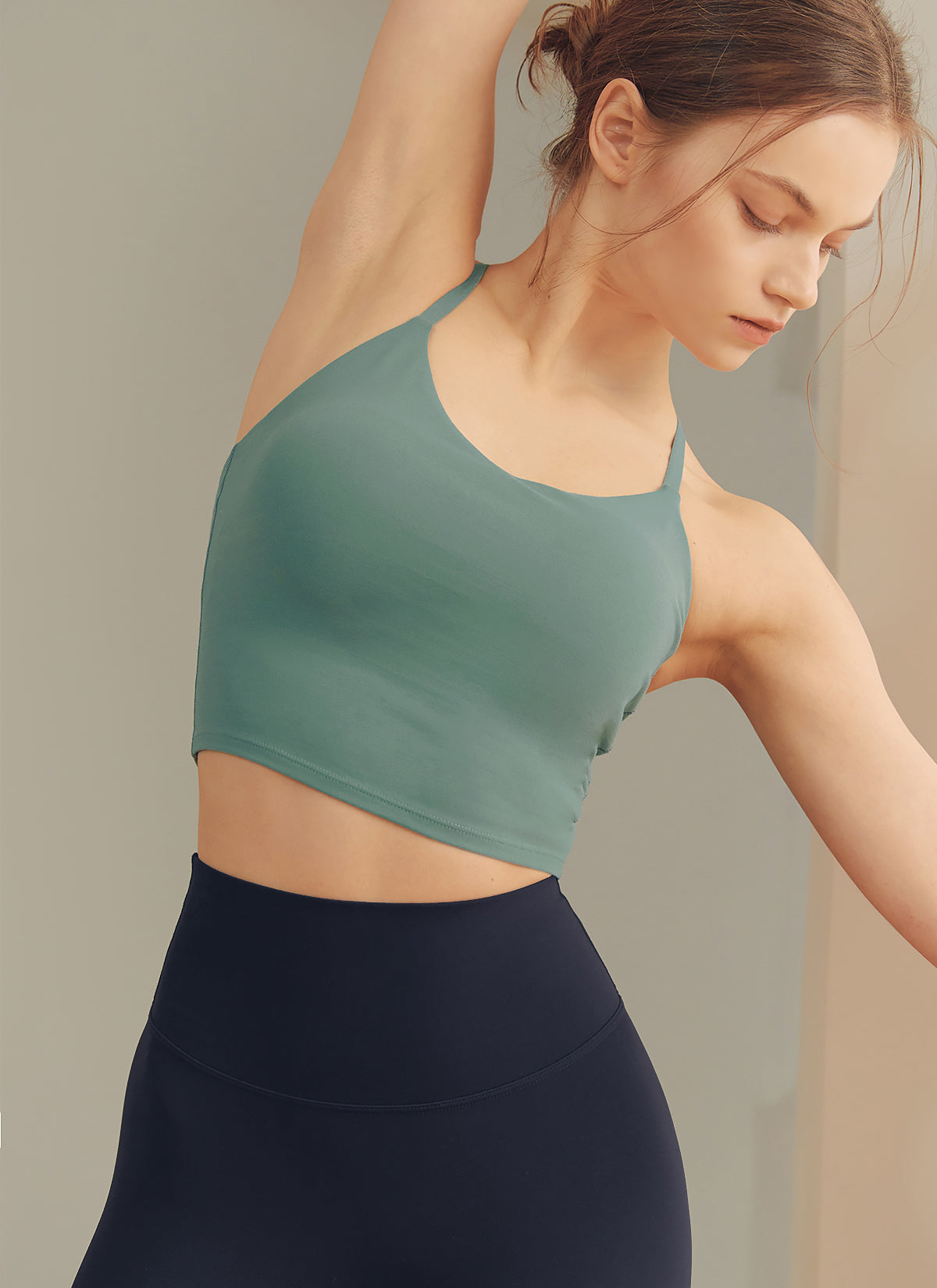Women's Back Line Bra Top - Seamless Comfort for Yoga, Workout & Everyday Wear