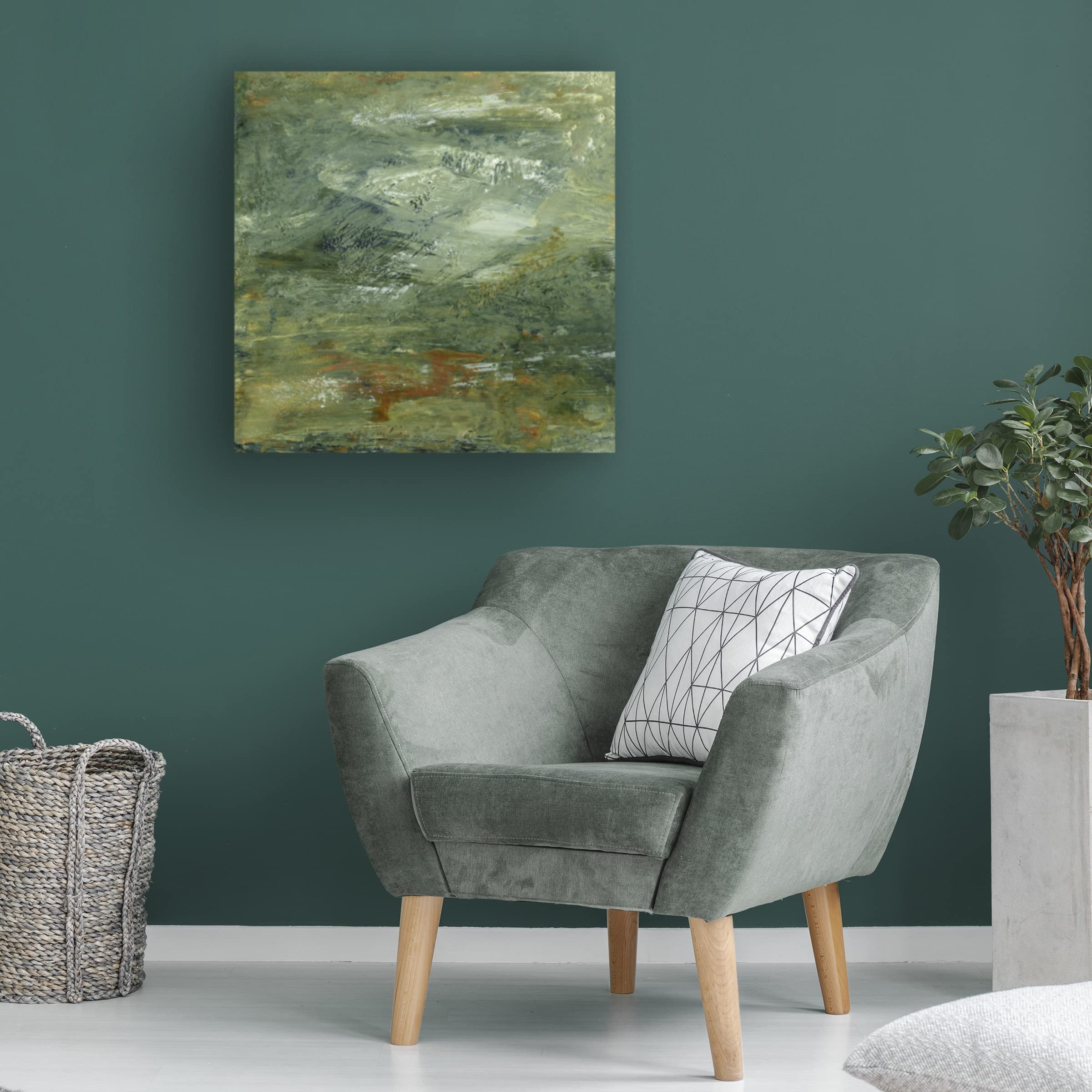 Sharon Gordon 'Encaustic Tile In Multi I' Canvas Wall Art Print - Modern Abstract Home Decor for Living Room, Bedroom & Office - Trademark Fine Art Collection
