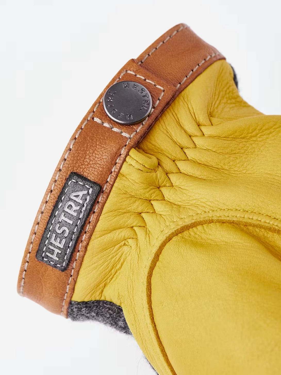 Premium Deerskin Wool Tricot Gloves - Soft & Warm Winter Accessories for Outdoor Activities & Cold Weather