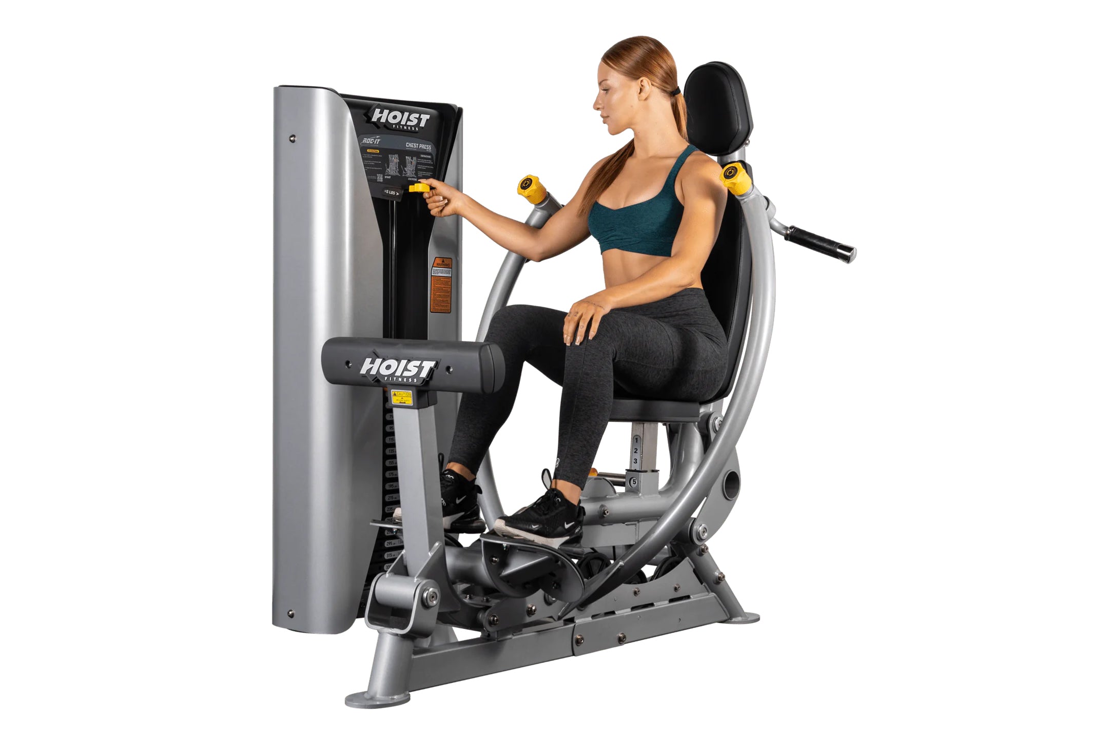 Hoist ROC IT Chest Press Machine (RS 2301) - Professional Gym Equipment for Strength Training & Muscle Building - Perfect for Home Gyms & Commercial Fitness Centers