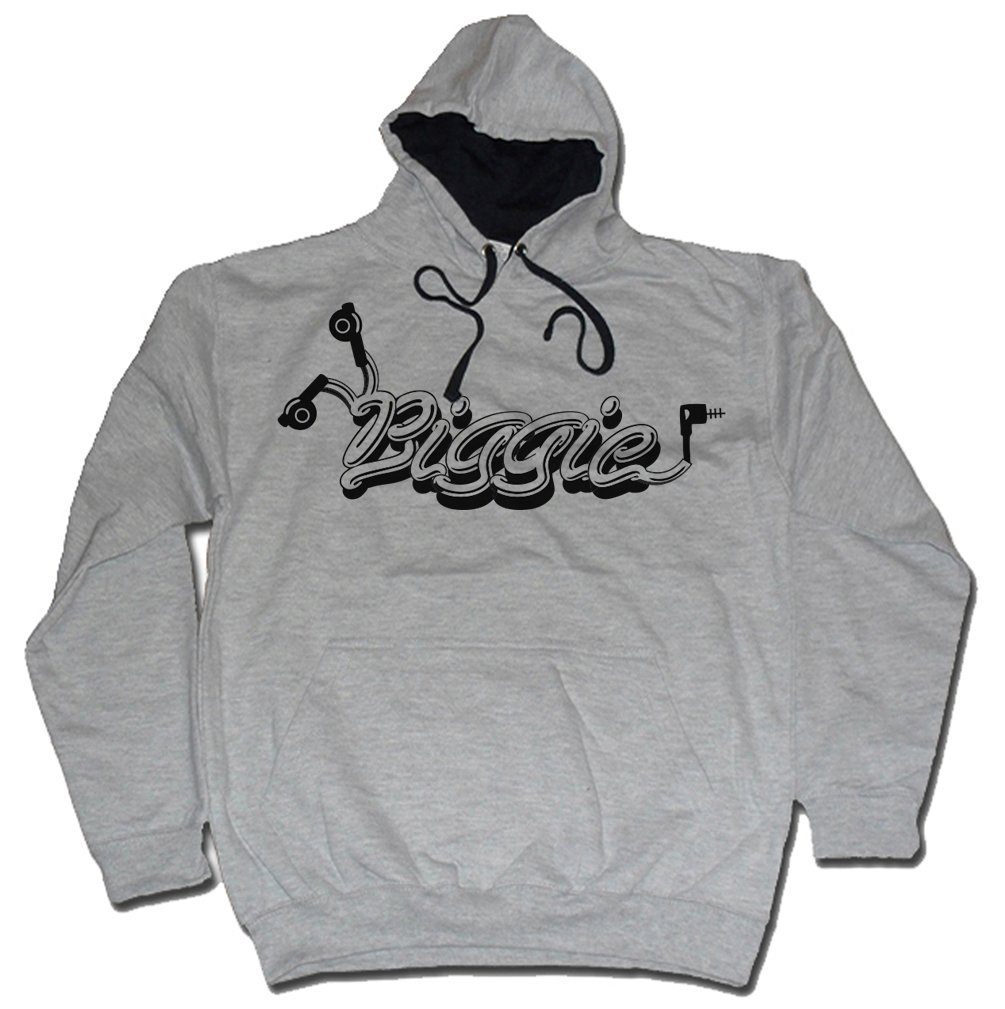 Dibbs Men's Biggie Headphones Hoodie - Rap Music Inspired Sweatshirt for Casual Wear & Street Style Outfits