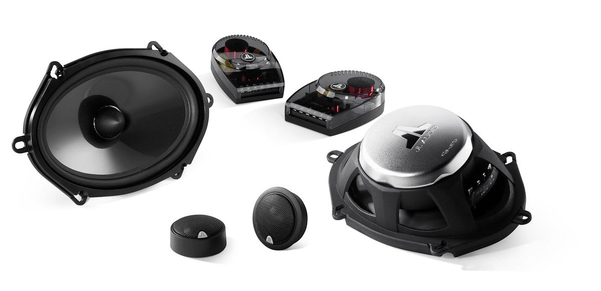 JL Audio C3-570 5x7/6x8 Inch 2-Way Convertible Component Car Speakers - Premium Sound for Cars, Trucks & SUVs - Perfect for Upgrading Your Vehicle Audio System