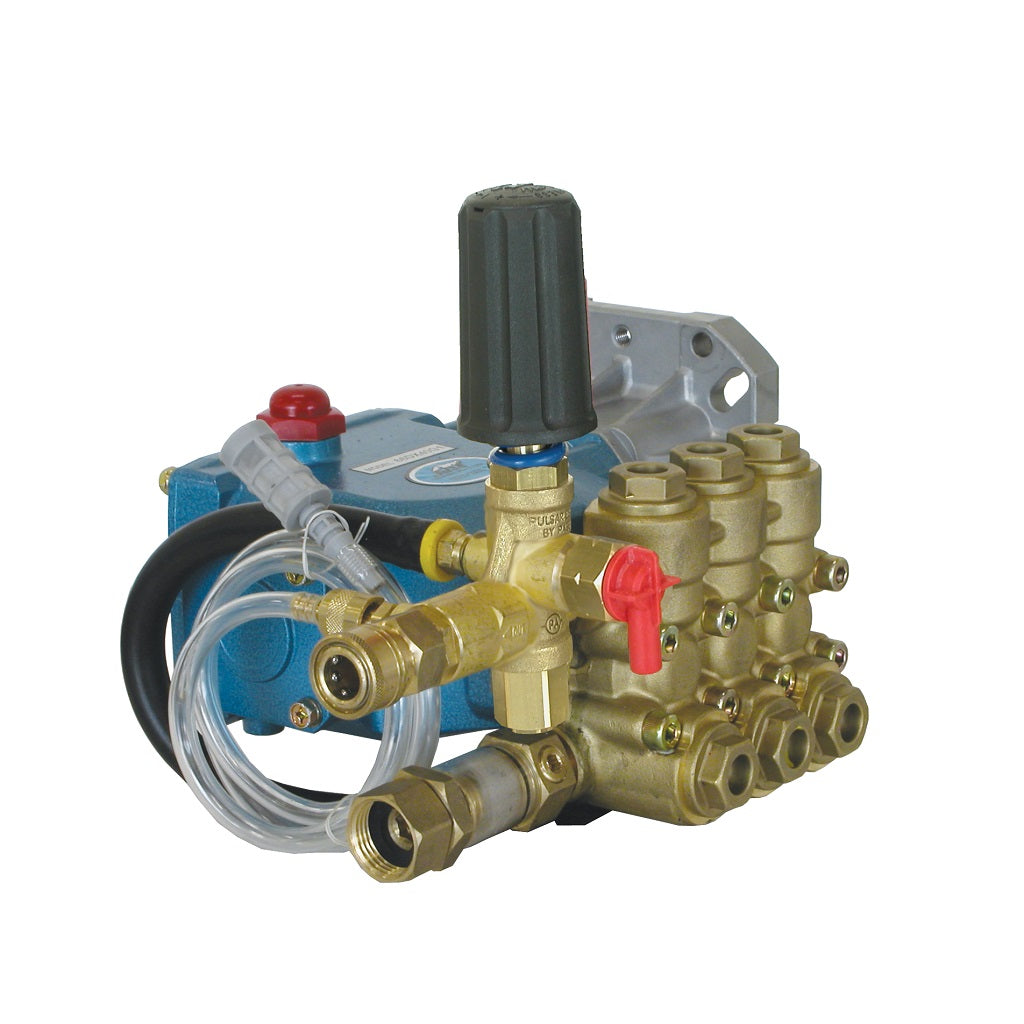 Cat 66DX40G1I Ready To Go Pump - 1 Inch Gas Engine Shaft, 4000 PSI, 4.0 GPM High Pressure Water Pump for Construction, Agriculture & Industrial Cleaning