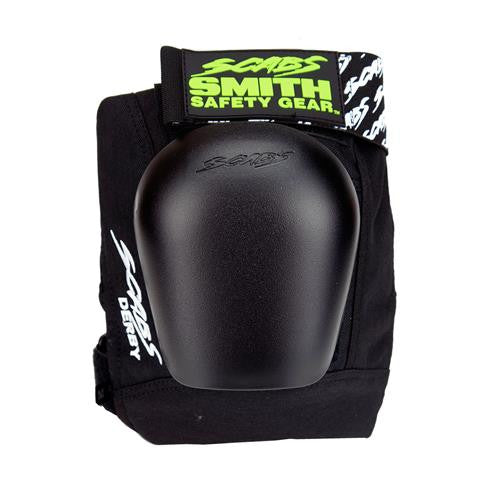 Smith Scabs Knee Pads for Roller Derby - Black Protective Gear for Skating, Volleyball & Extreme Sports