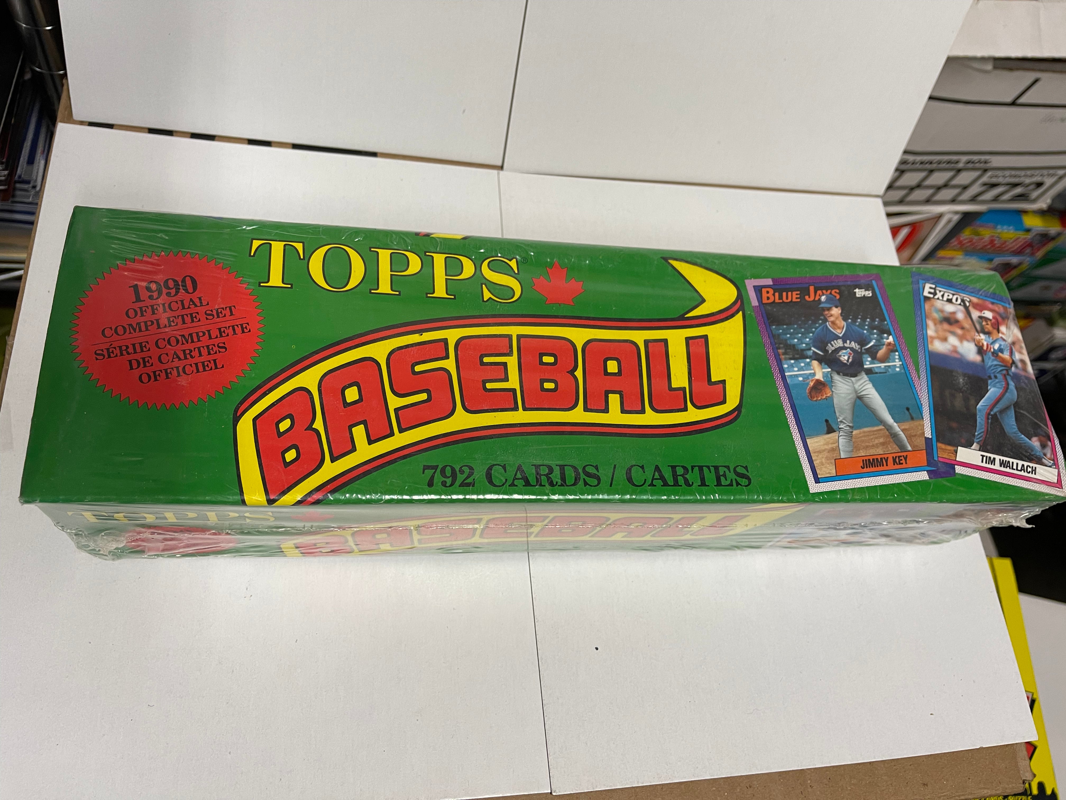 1990 Topps Canadian O-Pee-Chee Rare Baseball Cards Factory Sealed Complete Set - Perfect for Collectors, Investors & Sports Memorabilia Enthusiasts