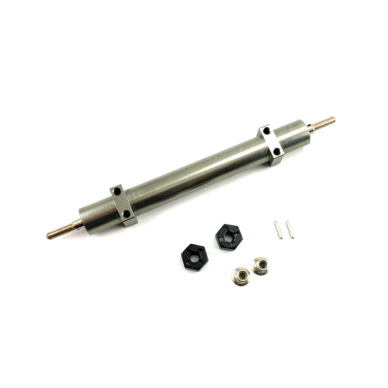 120mm Idler Shaft for RC 1/14 Scale Tractor Truck & Trailer Models - DIY Replacement Part for Crawler, Drift, and Off-Road RC Cars