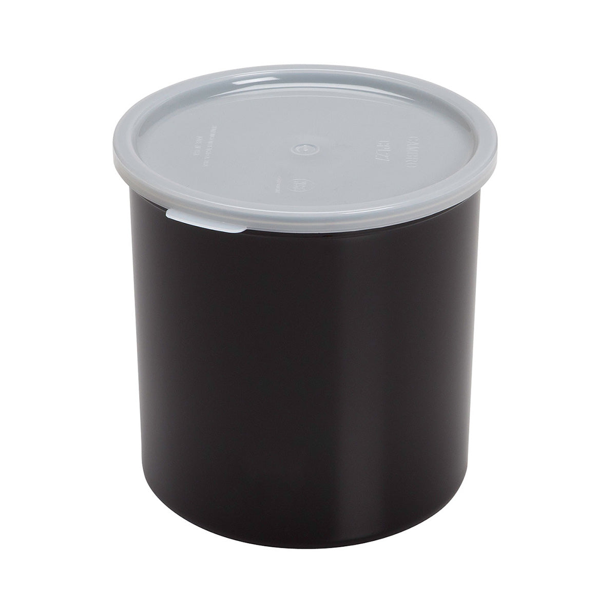 Cambro CP27110 2.7 Quart Black Food Storage Container with Lid - Perfect for Meal Prep, Restaurant Use & Bulk Food Storage