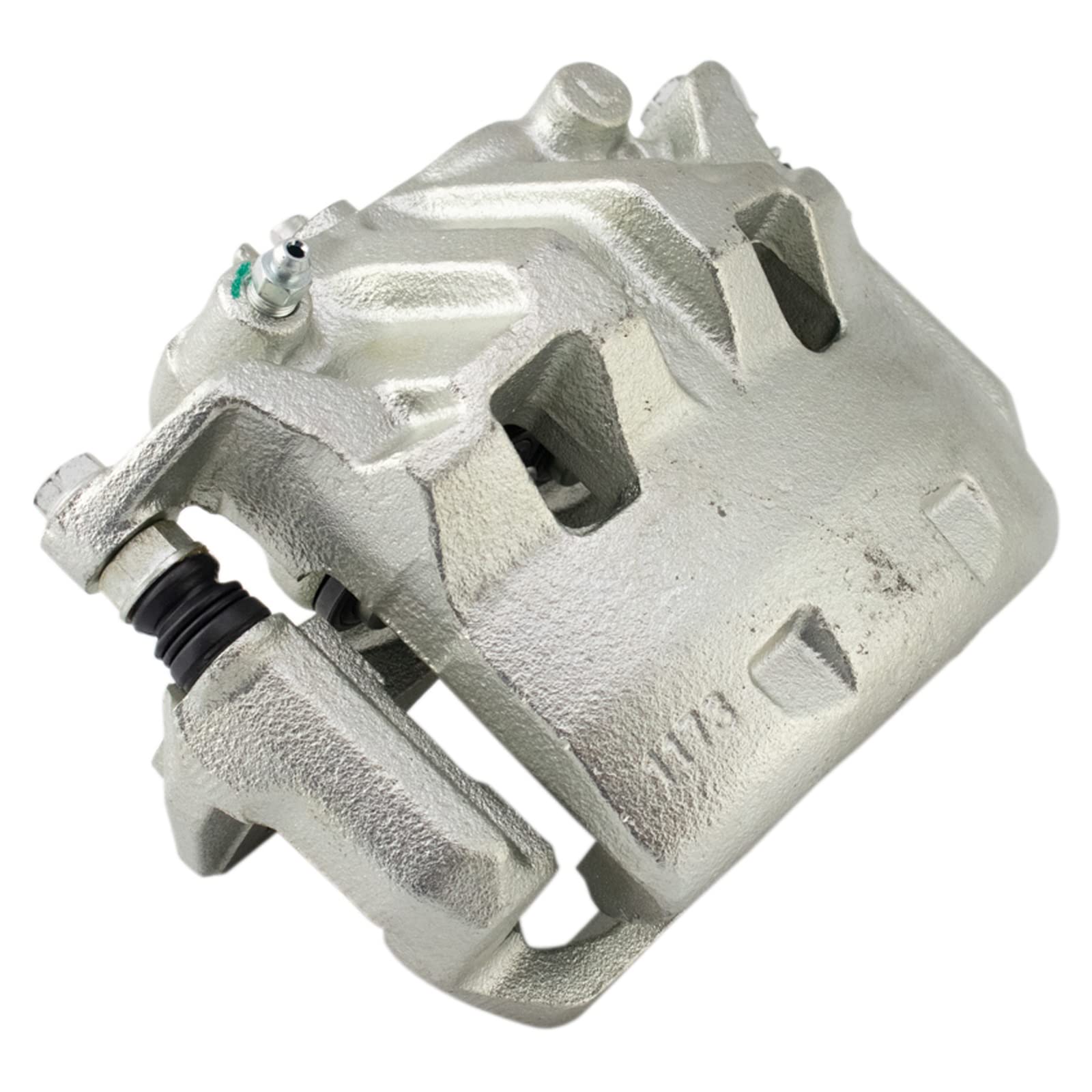 TRQ Front Left Brake Caliper with Bracket - Compatible with 2005-2021 Nissan Frontier, 2005-2012 Nissan Pathfinder, 2005-2015 Nissan Xterra - Perfect for DIY Brake Repair & Vehicle Maintenance