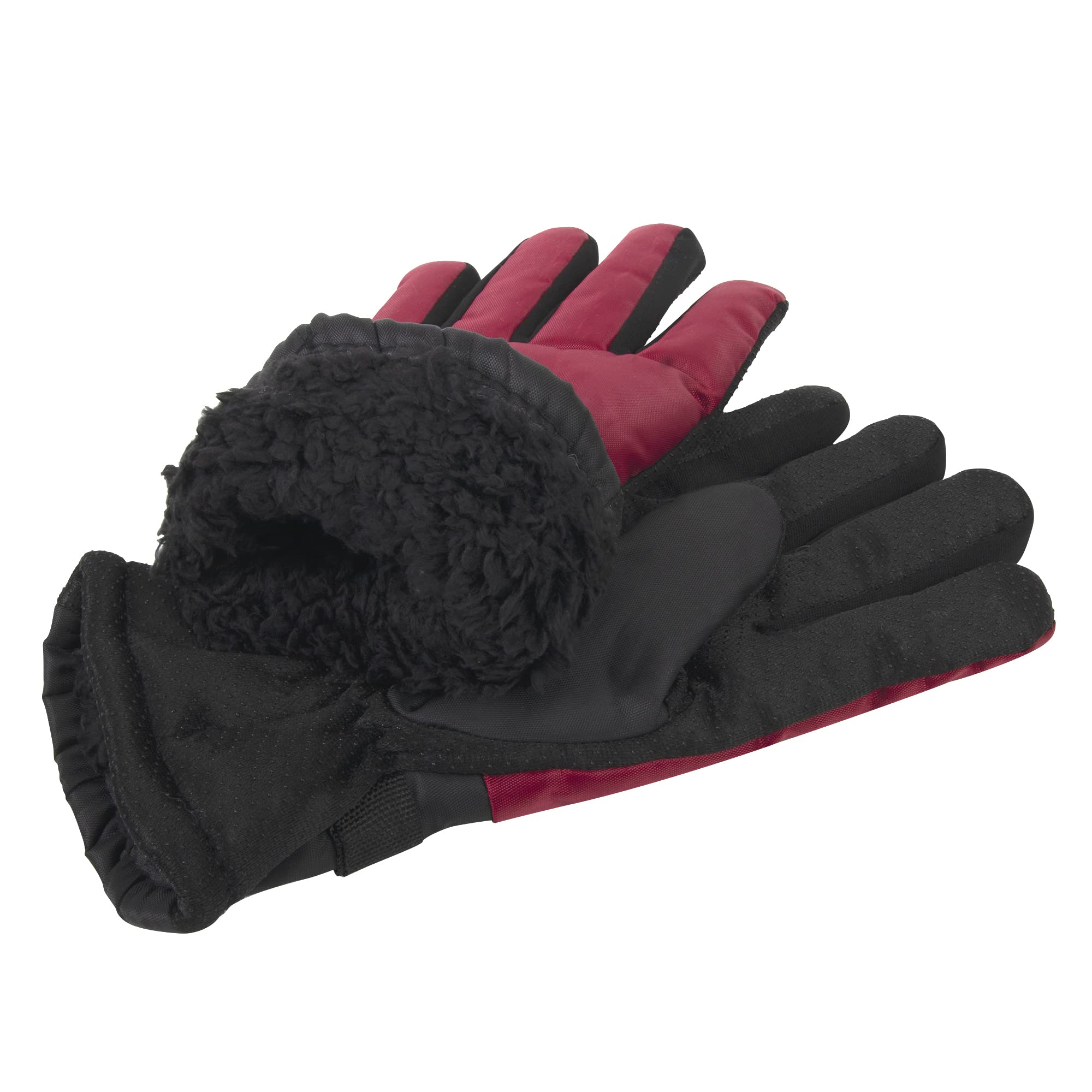 Trail Maker Two Tone Winter Gloves for Men & Women - Windproof Waterproof Insulated Cold Weather Gloves for Hiking, Skiing & Outdoor Activities