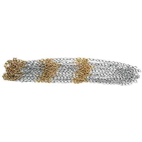 CHENHAN Heavy Duty Basketball Net Replacement - Professional Standard Iron Chain Basketball Goal Net for Outdoor & Indoor Courts - Durable Thick Nets for Training & Games