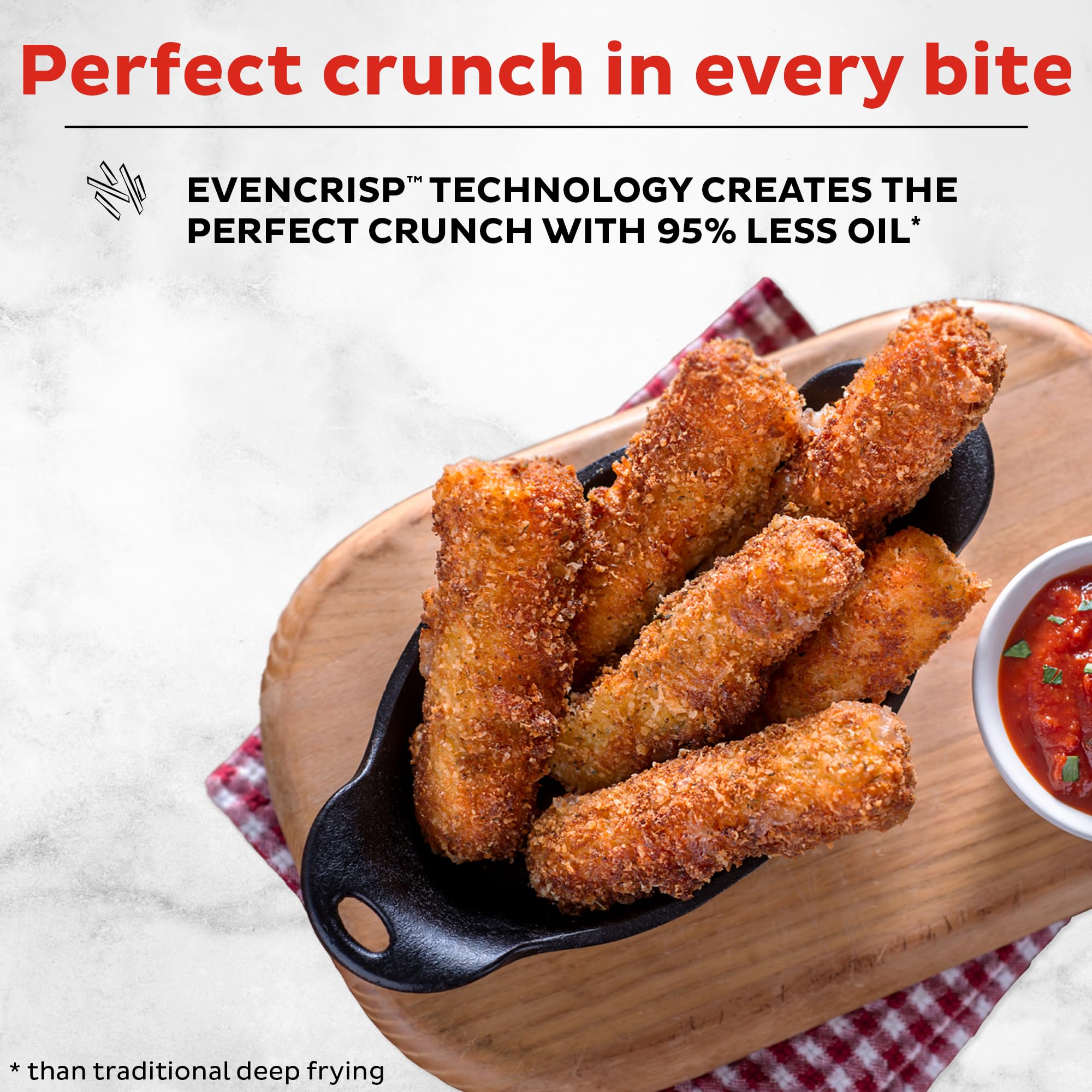 Instant Pot Vortex Plus 10QT Air Fryer Toaster Oven - 7-in-1 Multi-Function Appliance with EvenCrisp Technology for Crisping, Broiling, Baking, Roasting, Dehydrating, Reheating & Rotisserie | Includes 100+ In-App Recipes | Stainless Steel Design | Perfect for Healthy Cooking, Meal Prep & Family Dinners