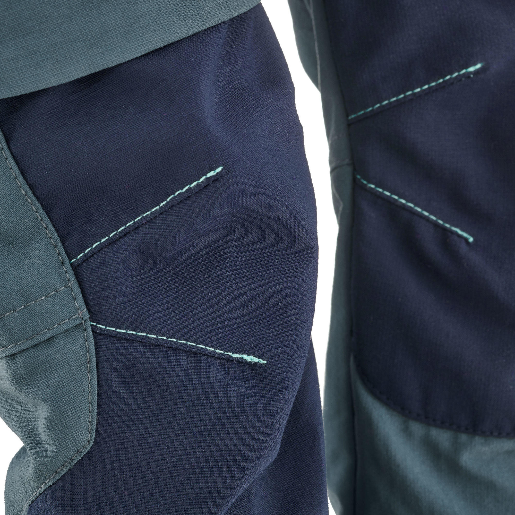 Quechua MH500 Kids' Convertible Hiking Pants - Waterproof & Lightweight Outdoor Pants for Boys & Girls Ages 2-6 - Perfect for Camping, Hiking & Outdoor Adventures