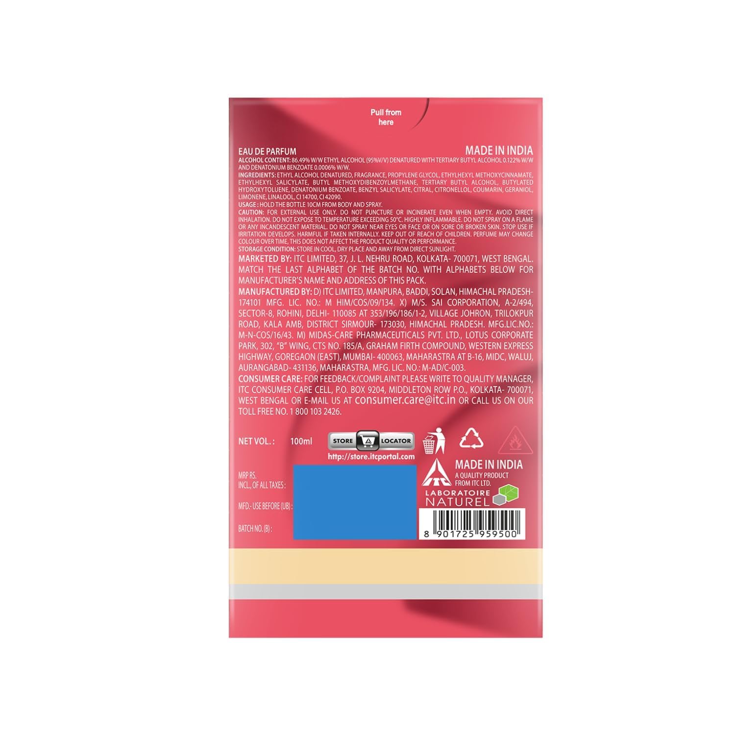 Engage Yang Eau De Parfum for Women - Floral Fruity Perfume, Long Lasting Fragrance, Skin Friendly Scent | Perfect for Daily Wear, Date Night & Special Occasions