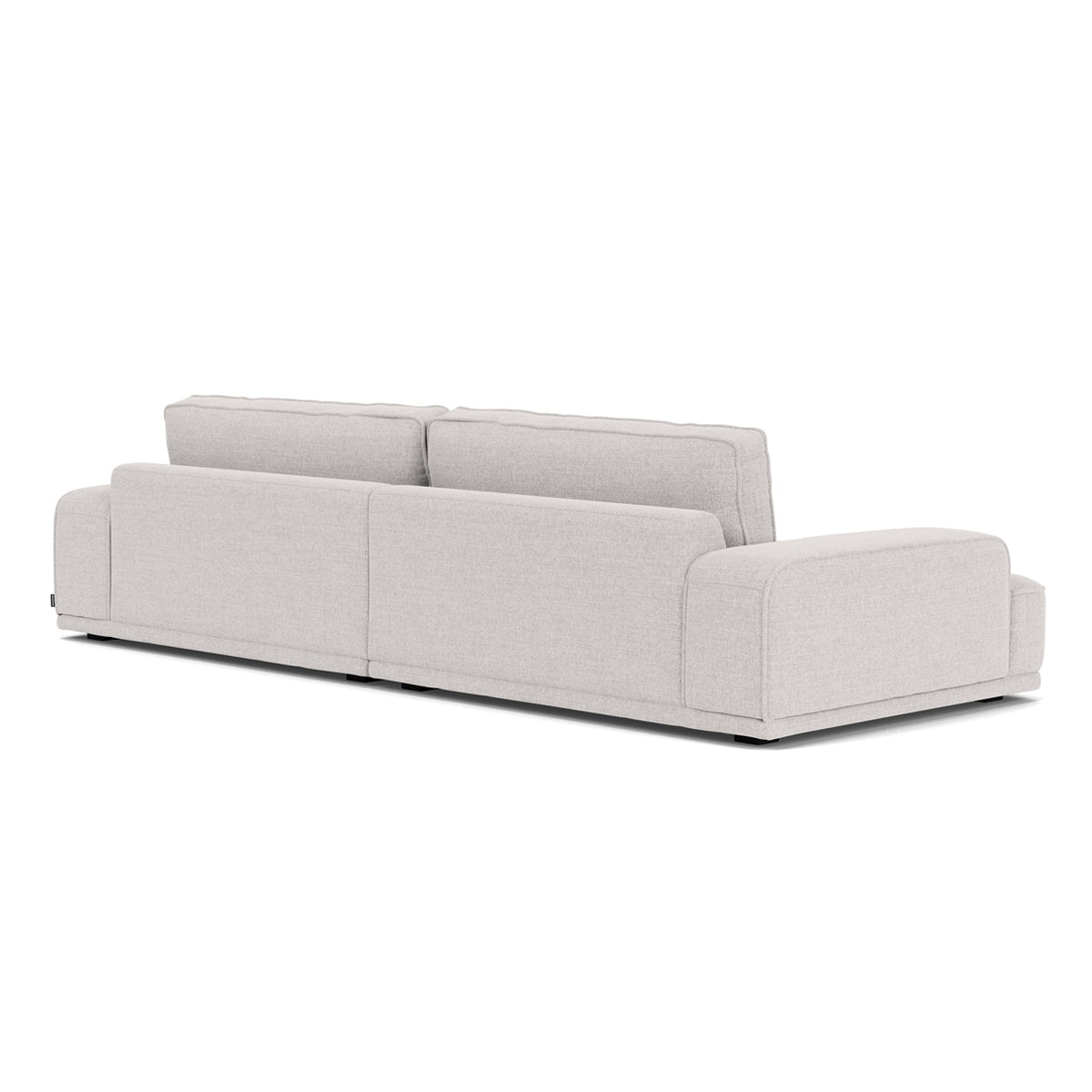 Leonora Fabric 3.5 Seater Sofa - Modern Living Room Couch with Sturdy Frame & Comfortable Cushions | Perfect for Small Spaces, Apartments & Cozy Home Decor