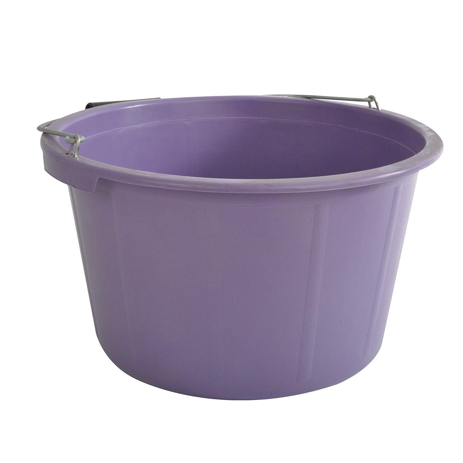 Lincoln Feed Bucket - Heavy Duty Galvanized Steel Livestock Feeding Trough for Horses, Cows, and Farm Animals - Perfect for Barns, Stables, and Pastures