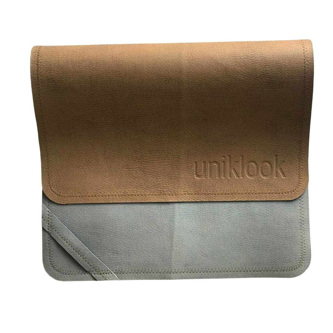 Vegan Leather Baby Changing Pad - Waterproof Portable Diaper Changing Mat 14