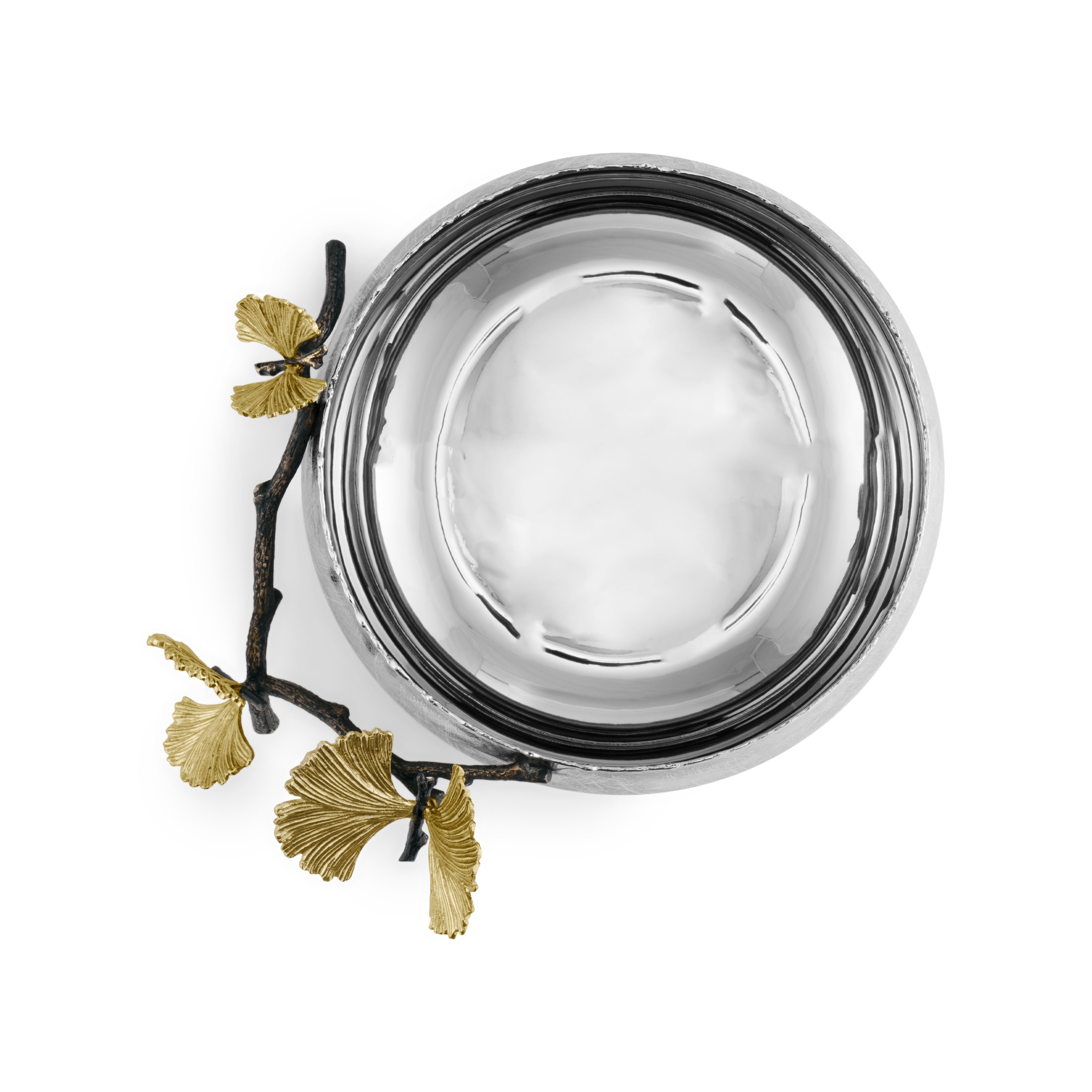 Butterfly Ginkgo Serving Bowl - Elegant Ceramic Dish for Salads, Fruits, Snacks - Perfect for Dinner Parties, Picnics, and Home Decor