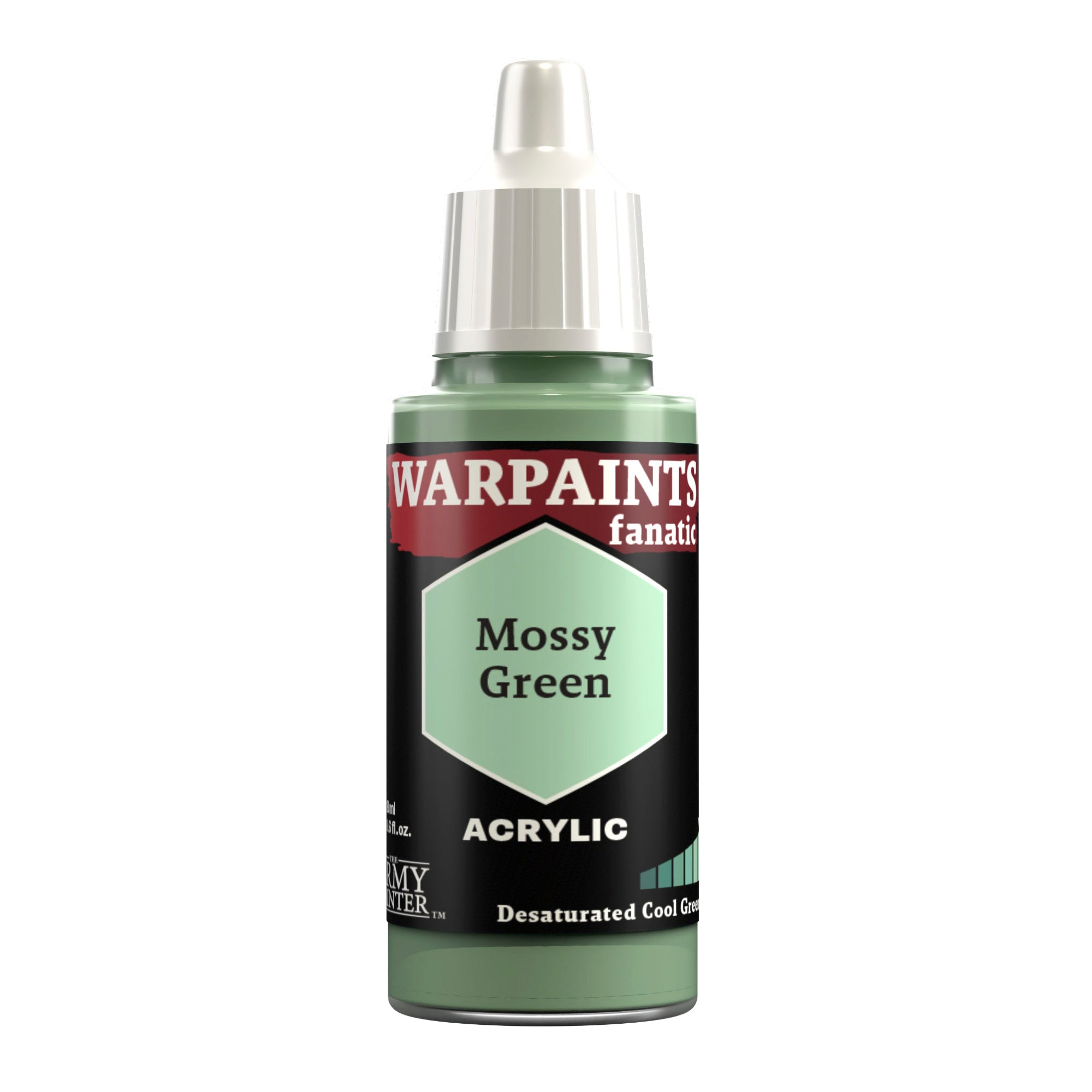 Warpaints Fanatic: Mossy Green - High-Quality Makeup for Cosplay & Halloween - Perfect for Costume Parties & Theatrical Performances