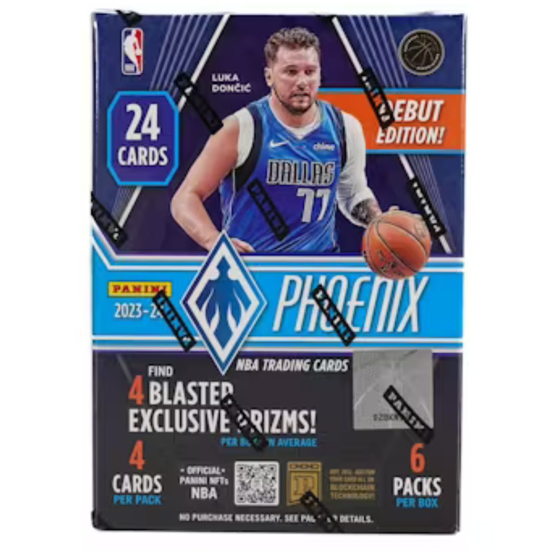 2023-2024 Panini Phoenix Basketball 6 Pack Blaster Box - NBA Trading Cards Collection for Collectors & Fans - Perfect for Gifts, Investments & Game Nights