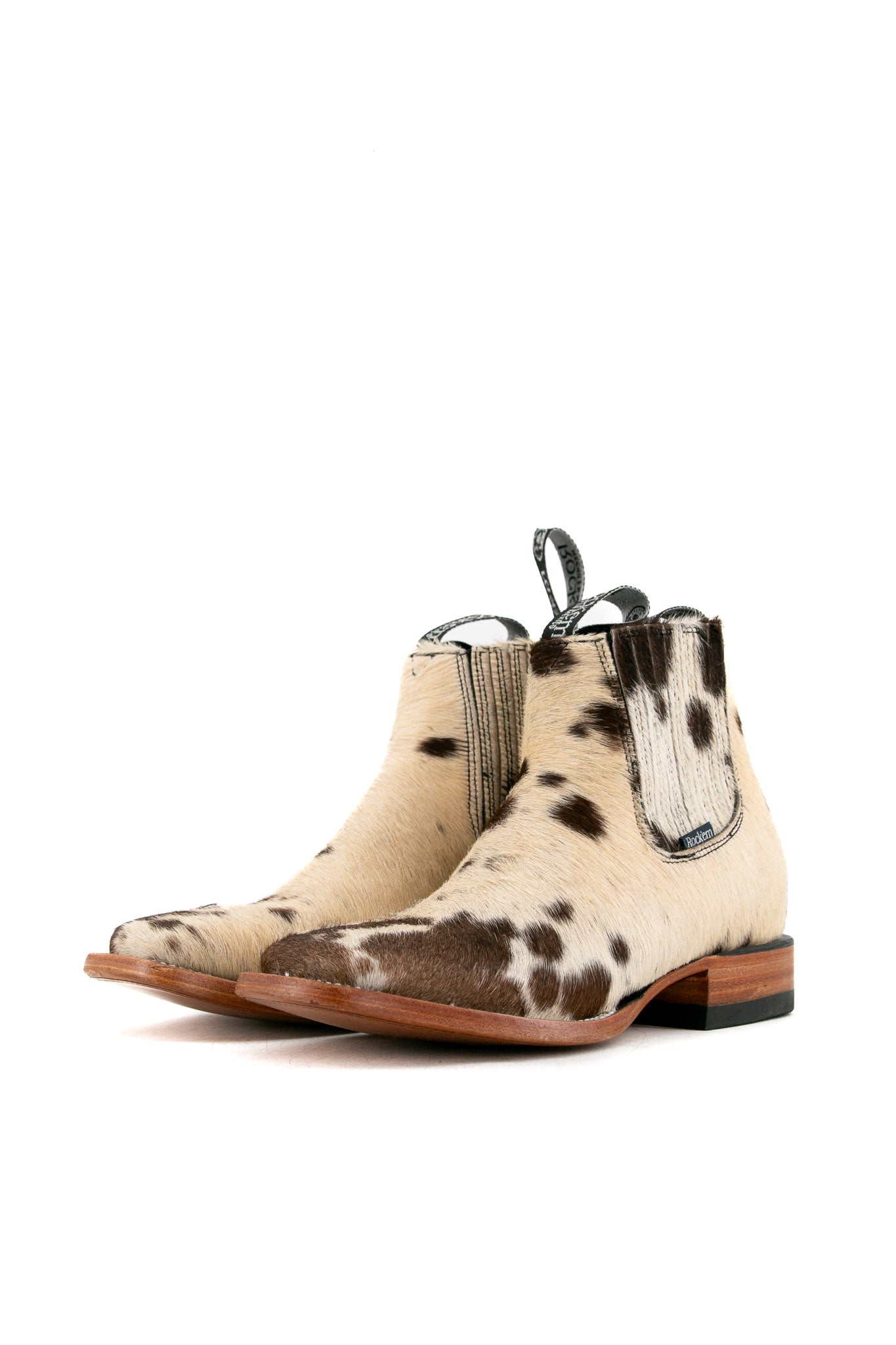 Women's Cowhide Square Toe Ankle Boots - Size 7, Comfortable & Stylish for Fall/Winter - Perfect for Office, Casual Outings & Date Nights