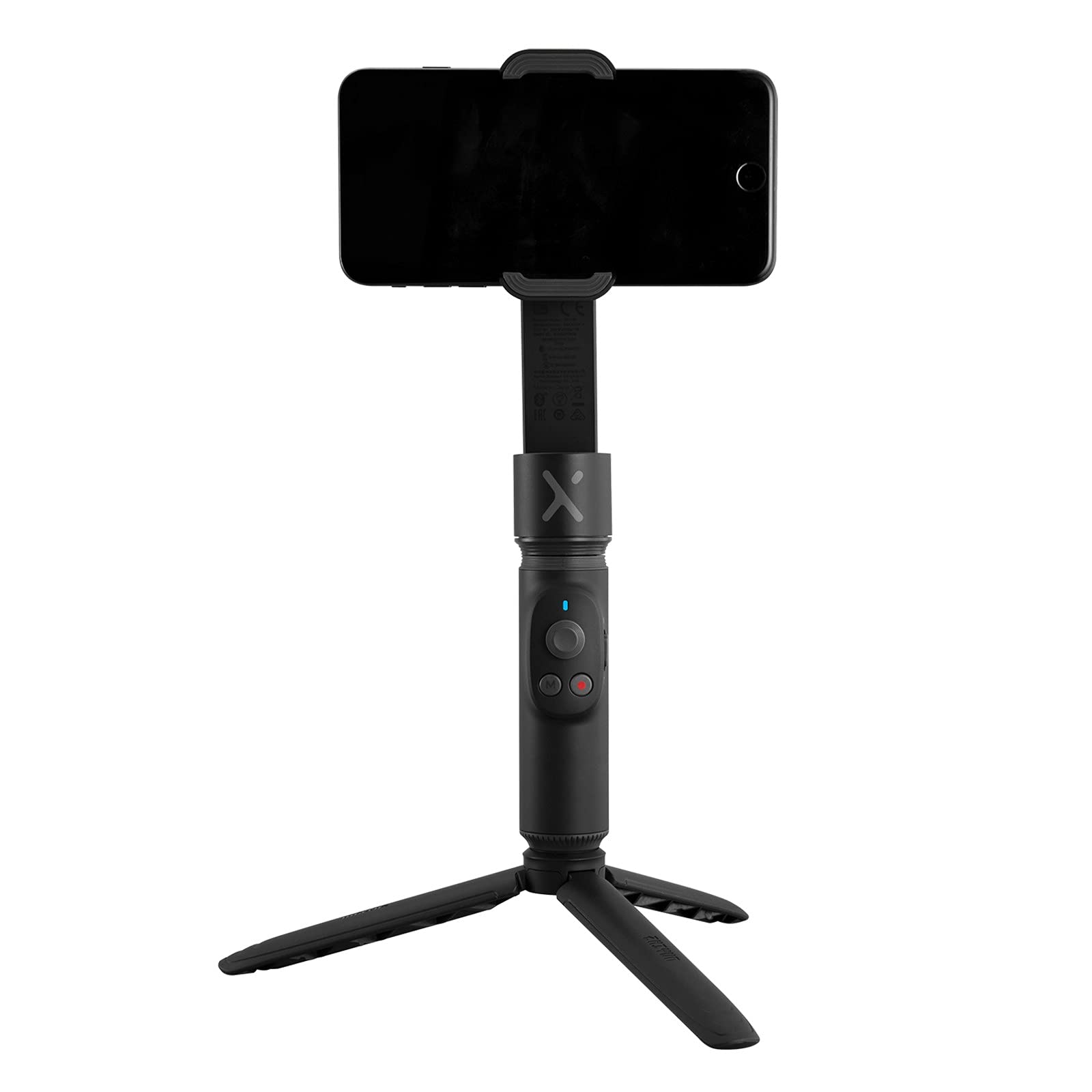 ZHIYUN Smooth X Foldable 2-Axis Smartphone Gimbal Stabilizer for iPhone & Android - Compatible with iPhone 13/12/11/Pro/XS Max/XR/X/8/7/6/SE & Samsung Galaxy S21/Note10/S10/Google Pixel 6 Pro - Black | Perfect for Vlogging, Travel Videos & Live Streaming