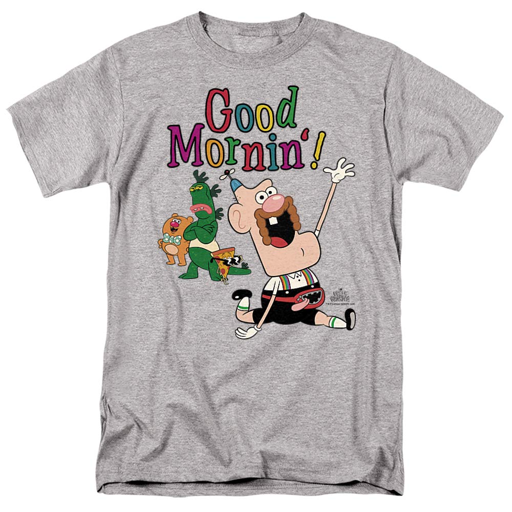 Uncle Grandpa Good Morning Unisex Adult T-Shirt - Funny Graphic Tee for Men & Women - Casual Wear, Gifts, and Everyday Outfits