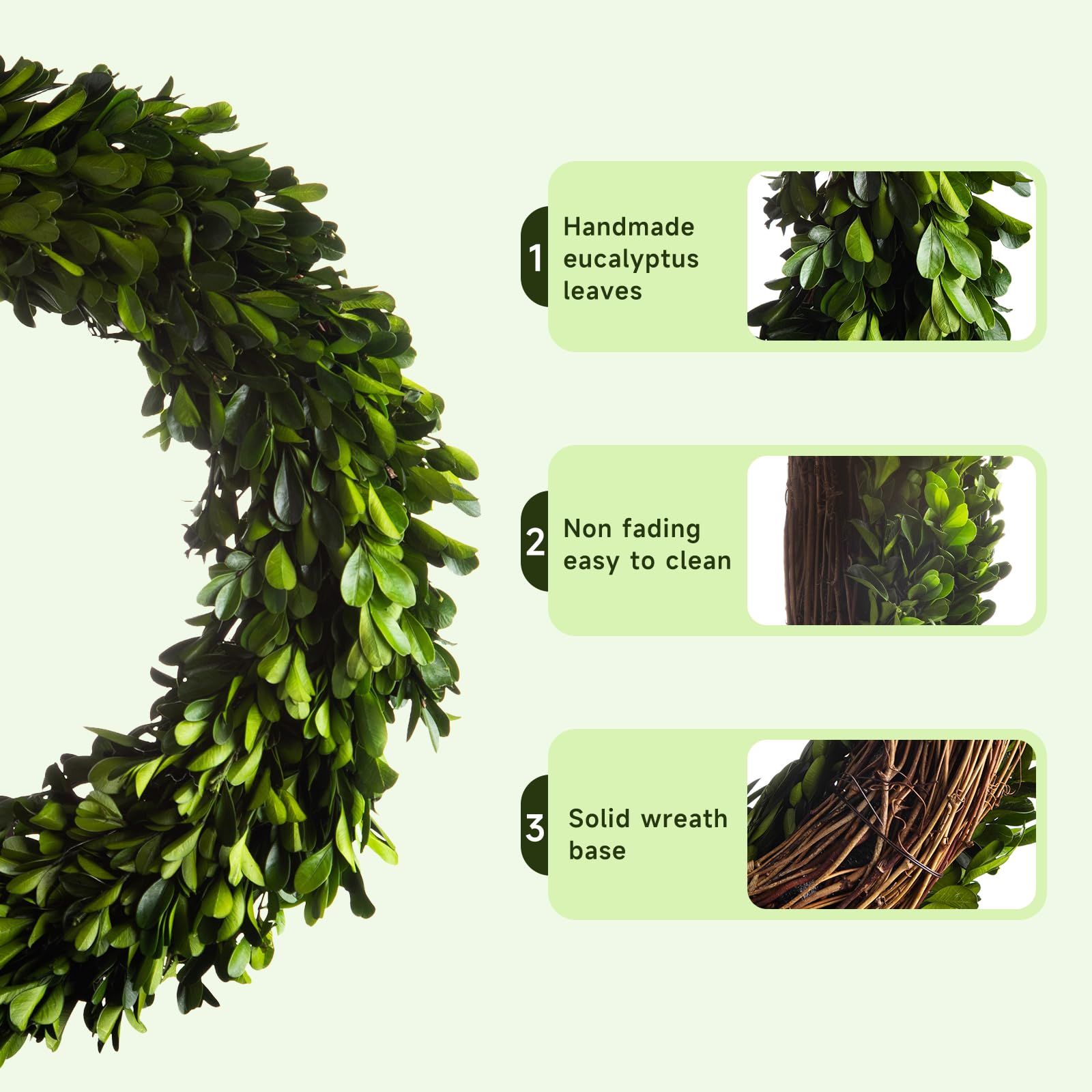 20 Inch Green Artificial Plant - Perfect for Home Decor, Office Spaces, and Indoor Greenery Enhancement