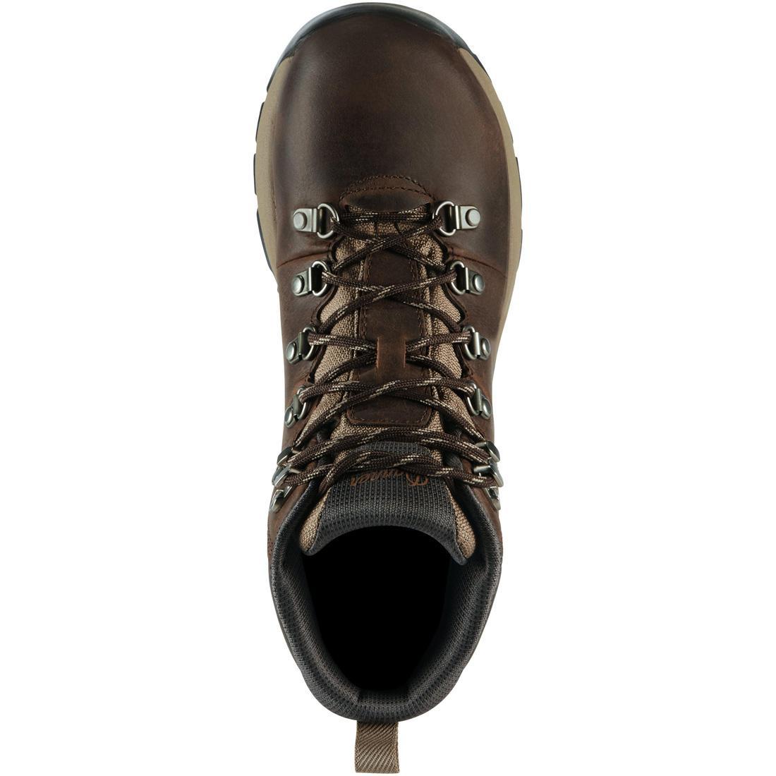 Sandy Ridge Women's 4.5 Soft Toe Work Boots - Brown Leather Safety Shoes for Construction, Gardening & Outdoor Work - Comfortable Non-Slip Work Boots for Women